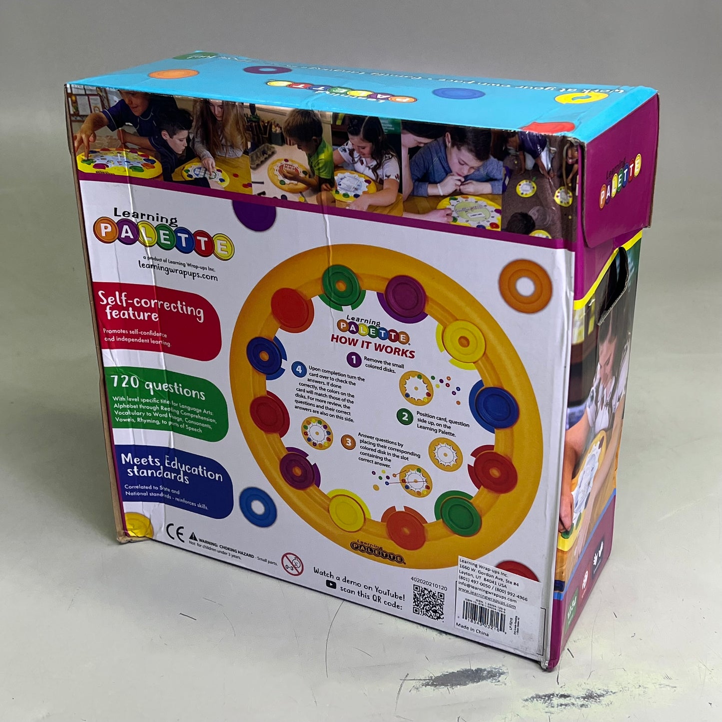 LEARNING PALETTE  2ND Grade Reading Learning Palette 2 Base Center Kit LP-R209
