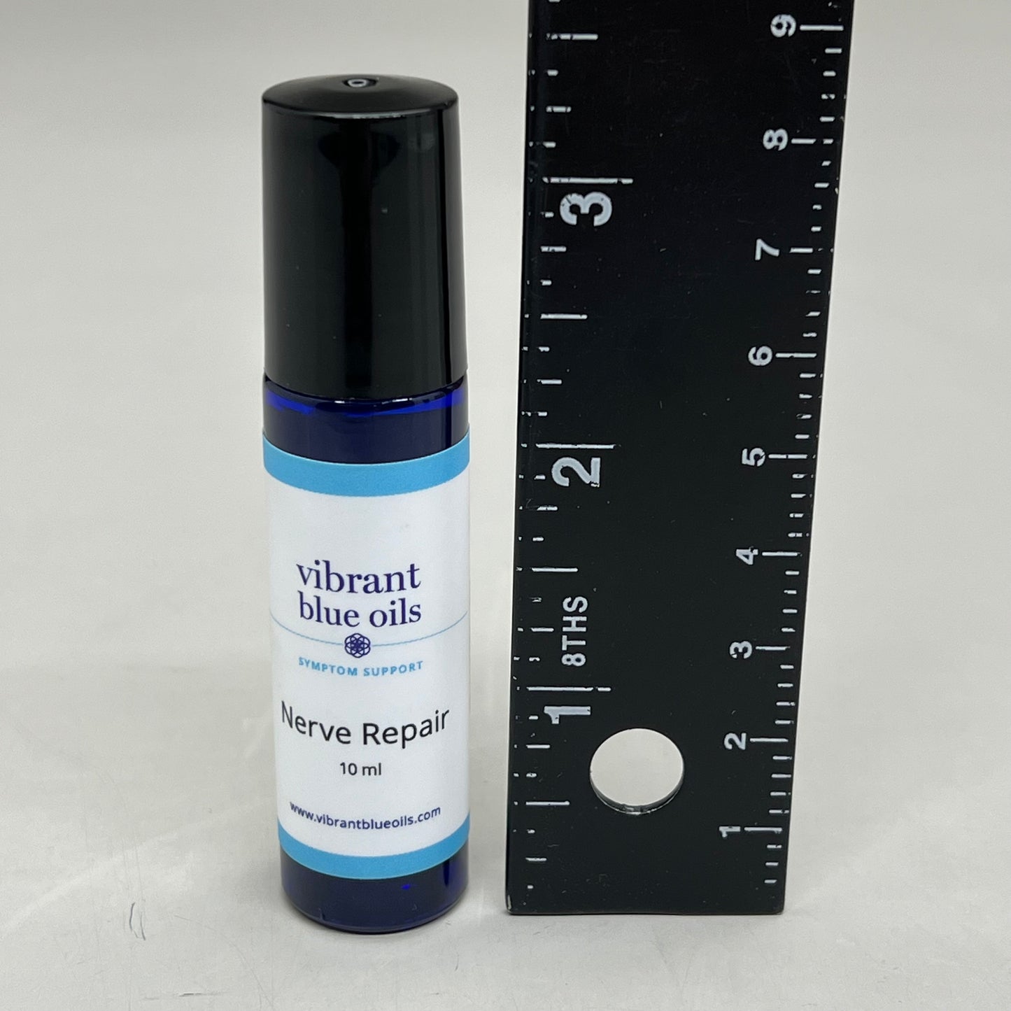 VIBRANT BLUE OIL Therapeutic Symptom Support Organic Essential Oil Roll-on 10mL