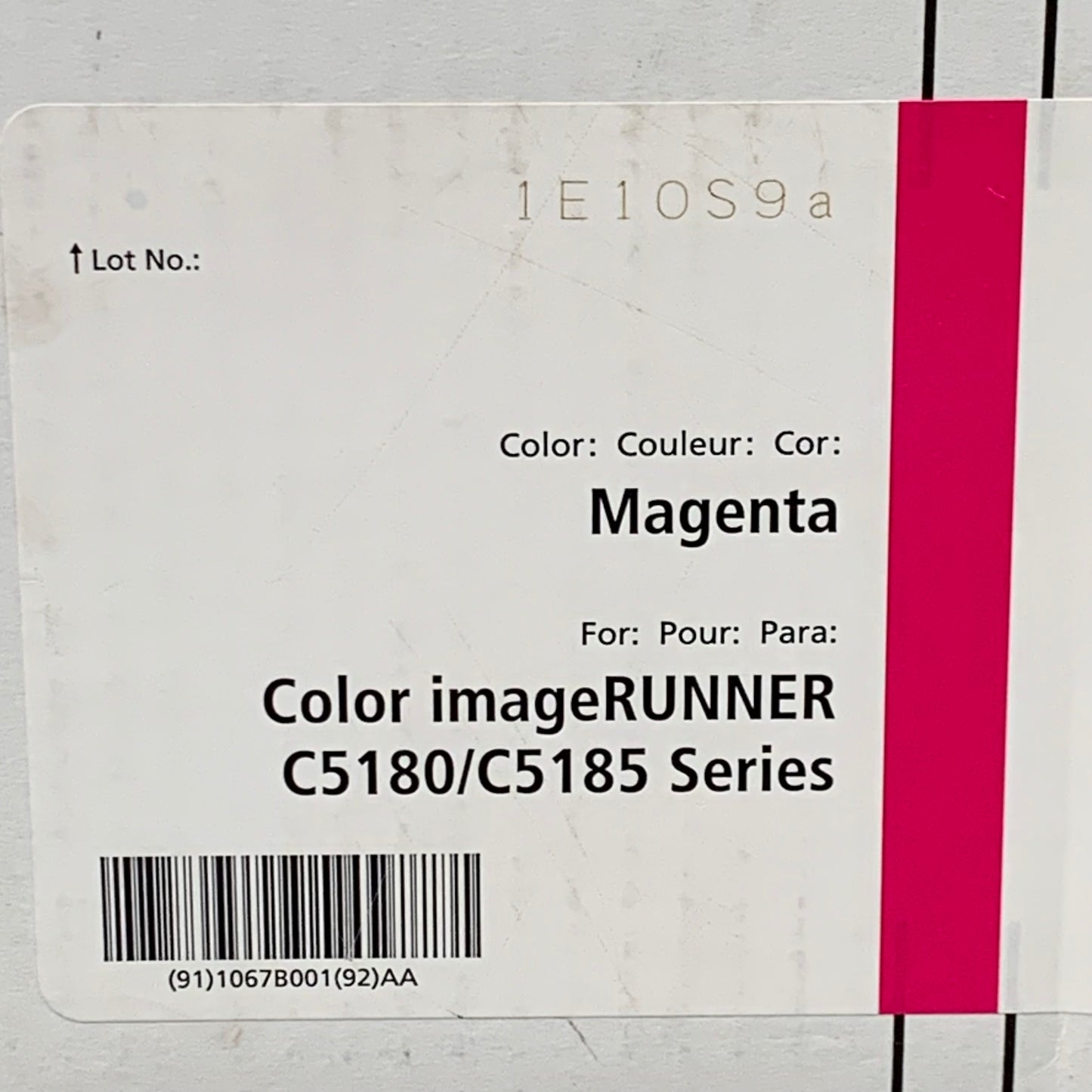 CANON (4 PACK!) GPR-20 Toner Color Image Runner Magenta/Cyan/Yellow/Black C5180(5)