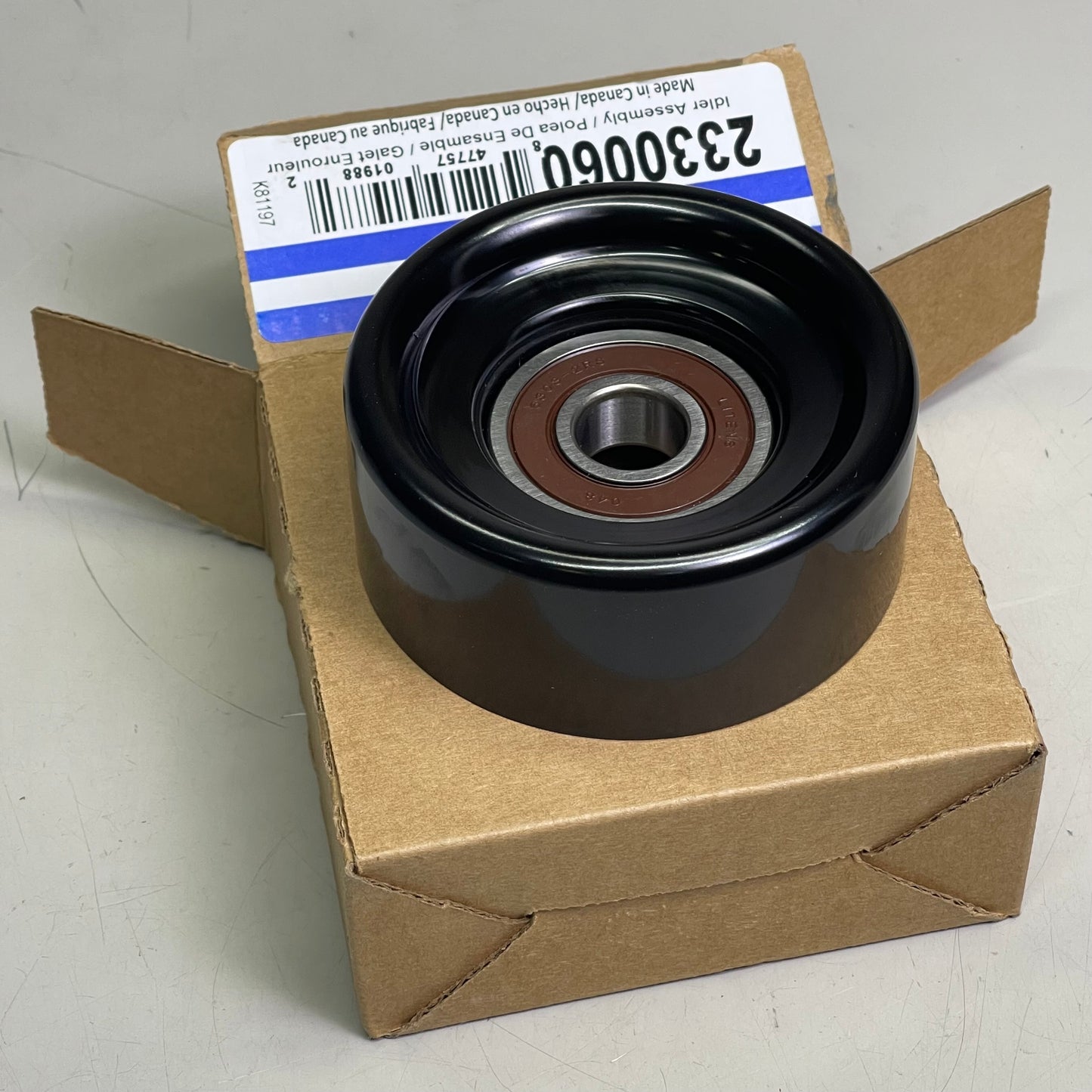 MURRAY Idler Tensioner Pulley Heavy-Duty Steel Black for Ford International 2330060