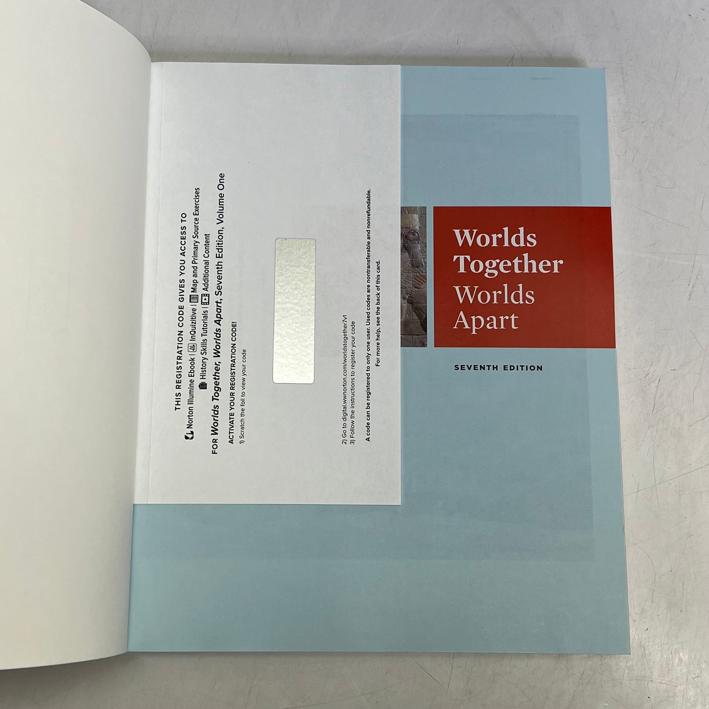 WORLDS TOGETHER WORLDS APART Vol 1 Beginnings Through the 15th Century Paperback