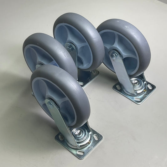 HOSPITALITY 1 SOURCE (4 PACK) 8" Semi Pneumatic Wheels for Bellman's Cart NP4G8