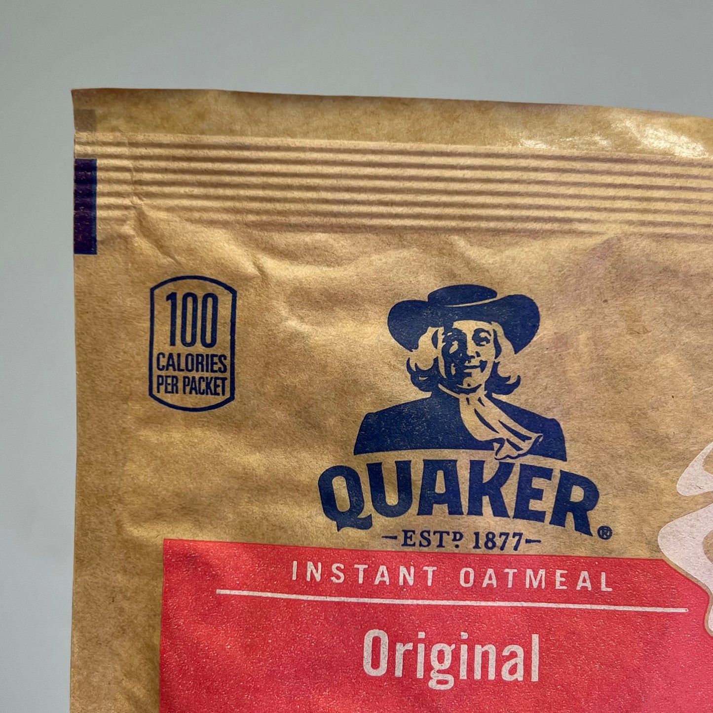 QUAKER (48 COUNT) Instant Oatmeal Original Flavor Individual Packages BB 05/26
