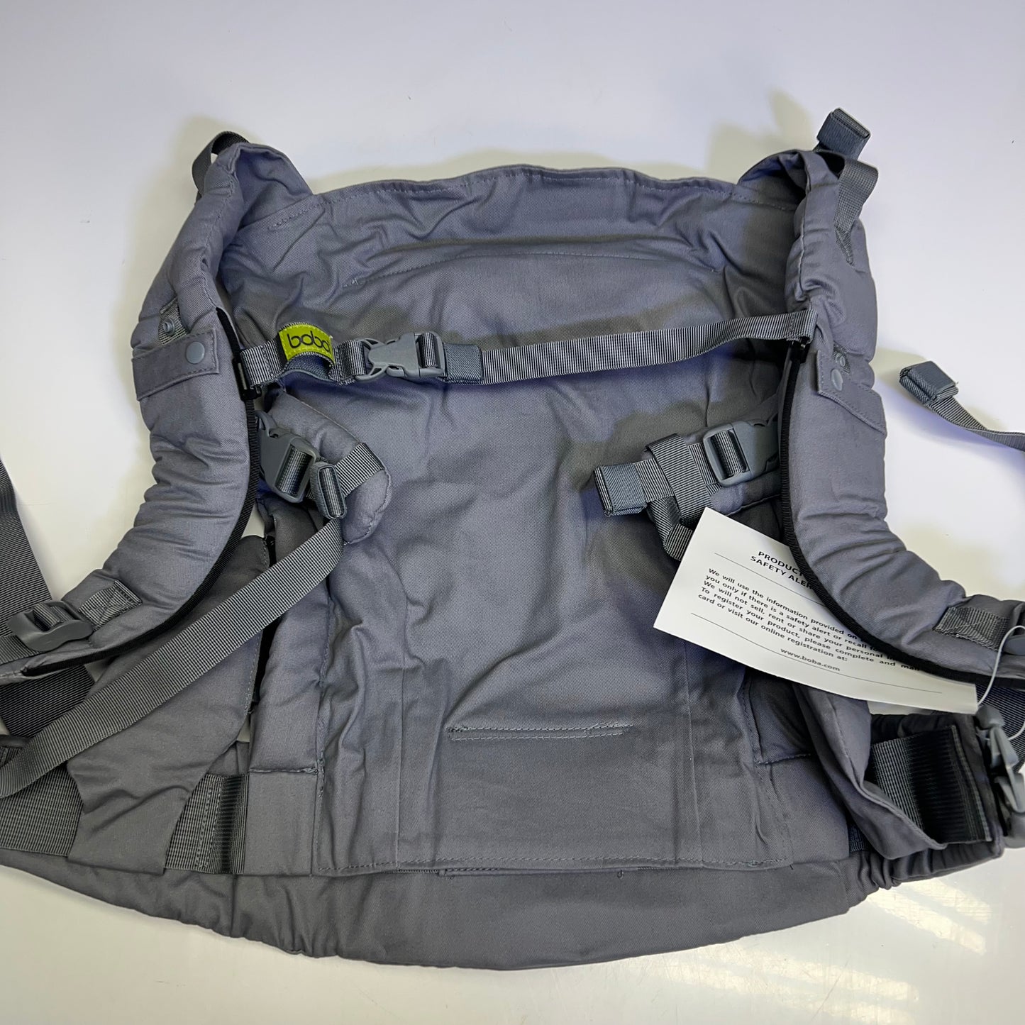ZA@ BOBA X Baby Carrier Easy Adjustable For 0 To 36 Month Or 7lbs - 45 Lbs Gray BCX-001 GREY A