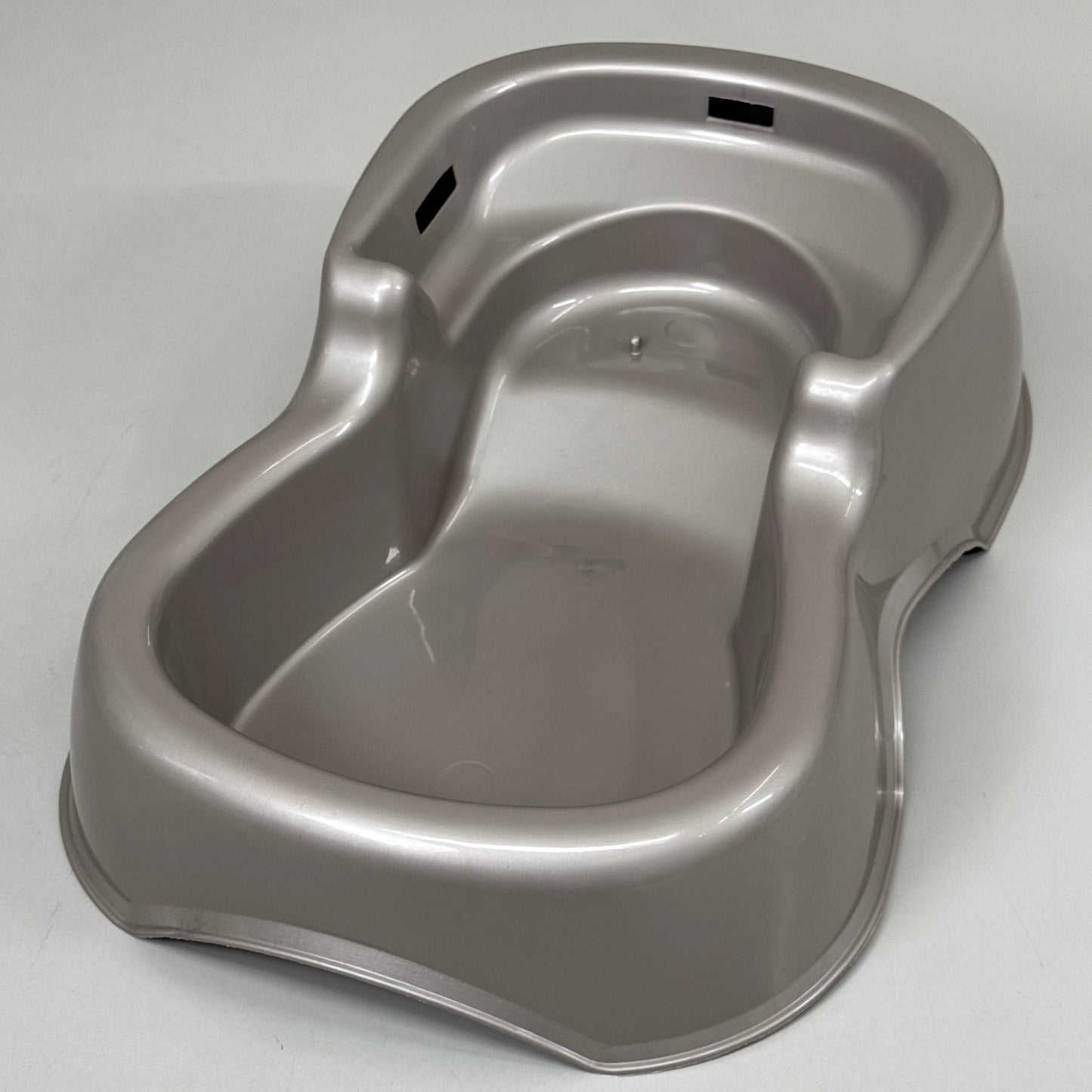 ZA@ PETMATE Cafe Gravity Pet Feeder 12 lb Grey 533070 24605 A