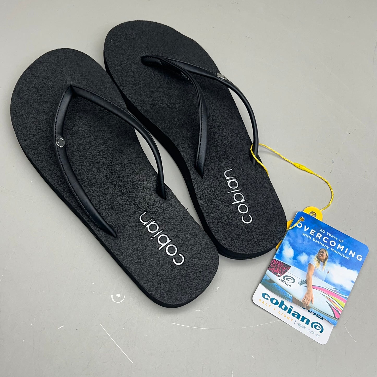 COBIAN Nia's Bounce 2 Synthetic Leather Women's Sz 8, EU 38.5 Black NIA25-001-8