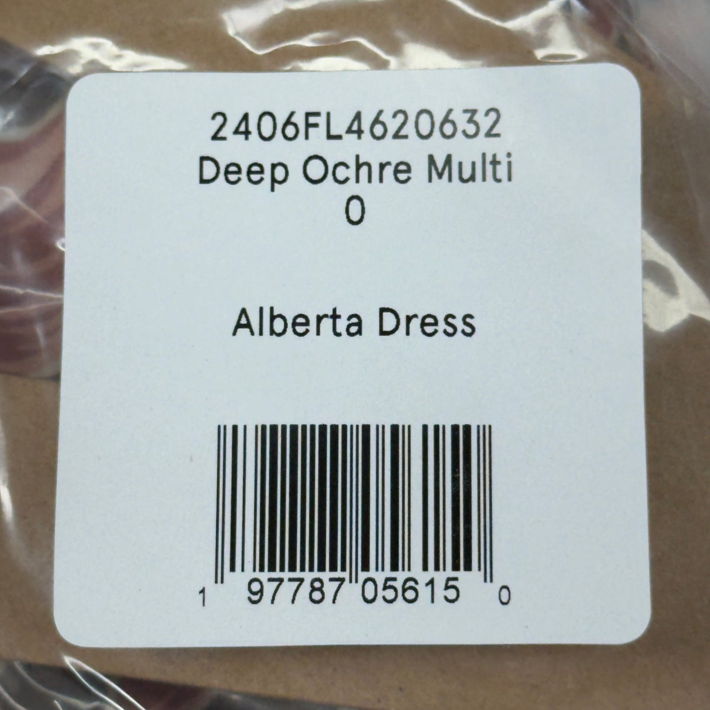 VERONICA BEARD Alberta Deep Ochre Multicolored Dress Sz-0 2406FL4620632