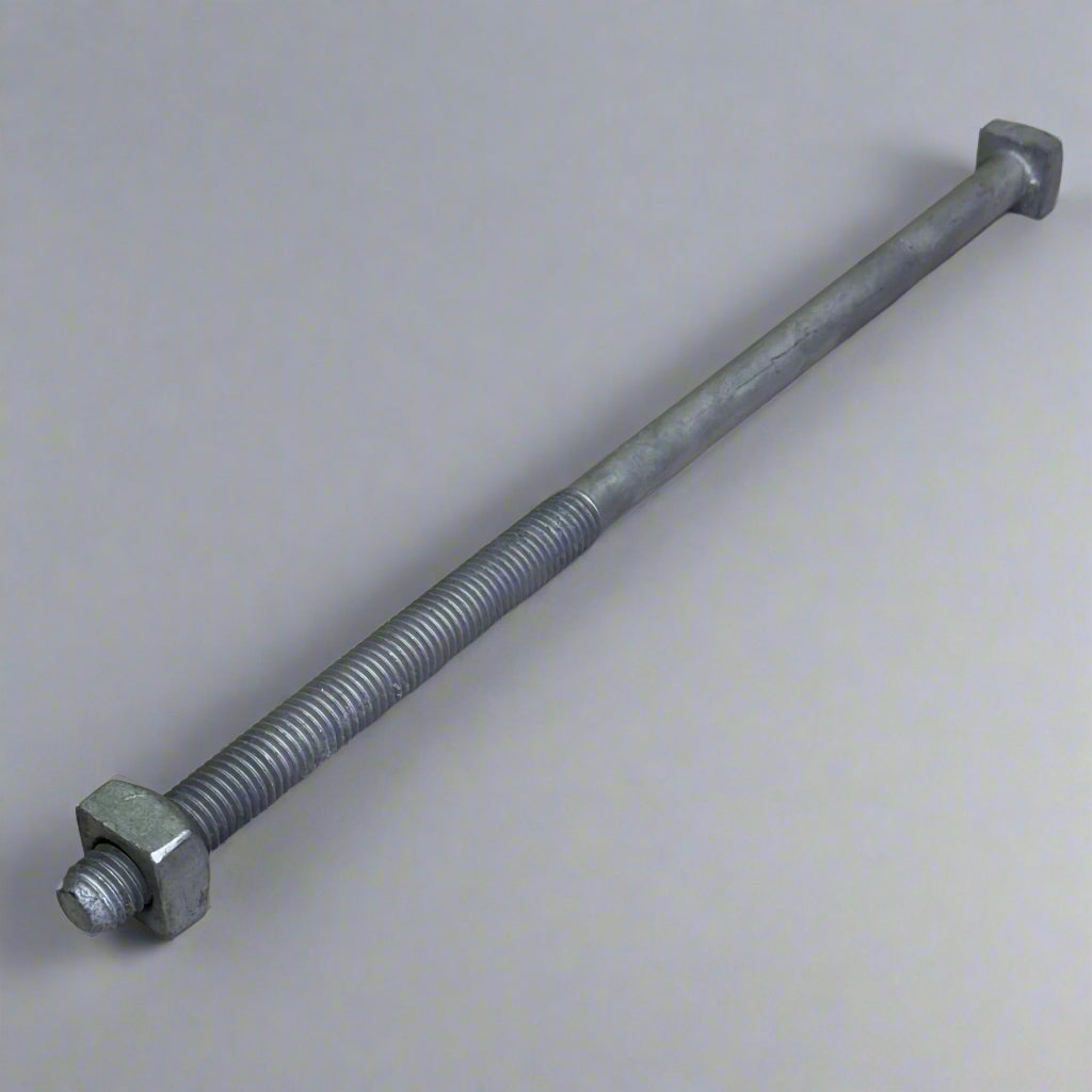 ALLIED BOLT (40 Pcs) Square Head Machine Bolt With Nut 5/8" x 14" 8226