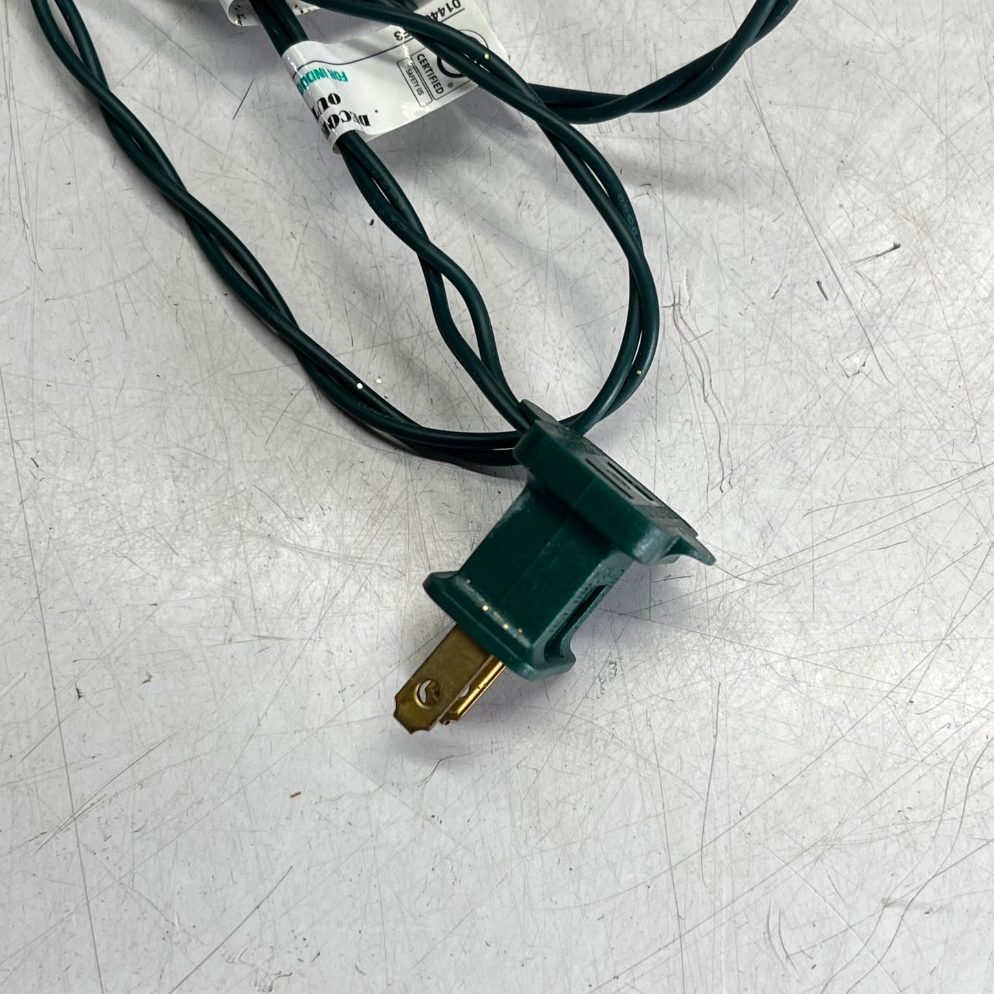 KURT S ADLER Wire Star Tree Topper Christmas Decor 9" 10 Light Gold UL0131GO