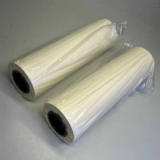 R TAPE (2 PACK) Heat Resistant Smooth Paper Pallet Tape 18" X 100 YD White 4350