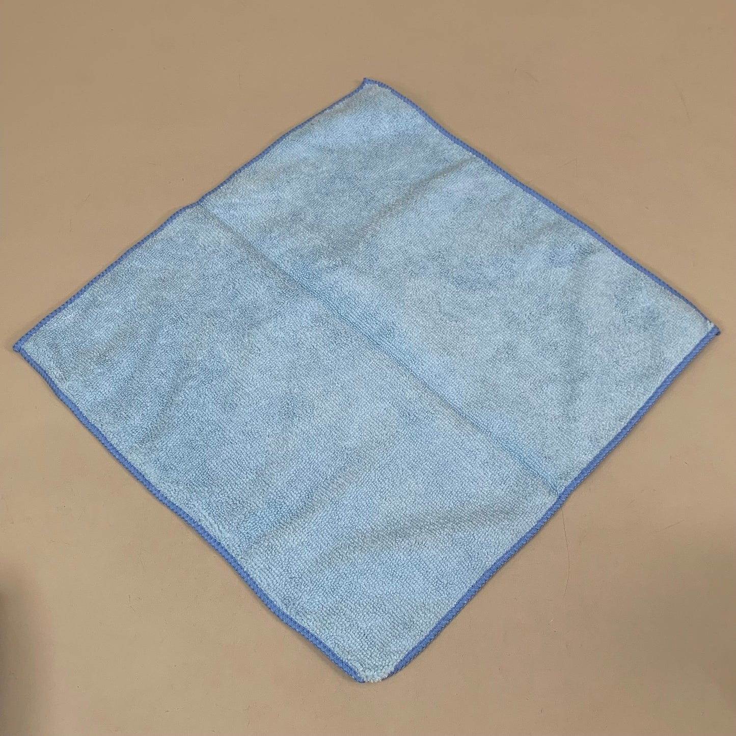 ZA@ MULTI-TASK (12 PACK) All-Purpose Cleaning Microfiber Towels 14"x14" Blue B