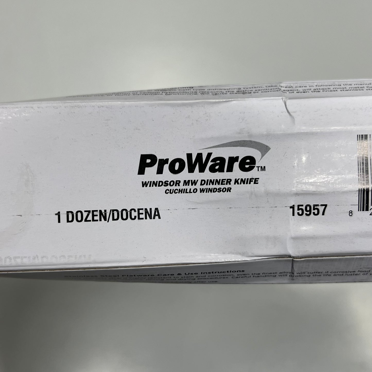 ZA@ PROWARE WINDSOR (12 PACK) MW Dinner Knife Stainless Steel Silver 15957 C