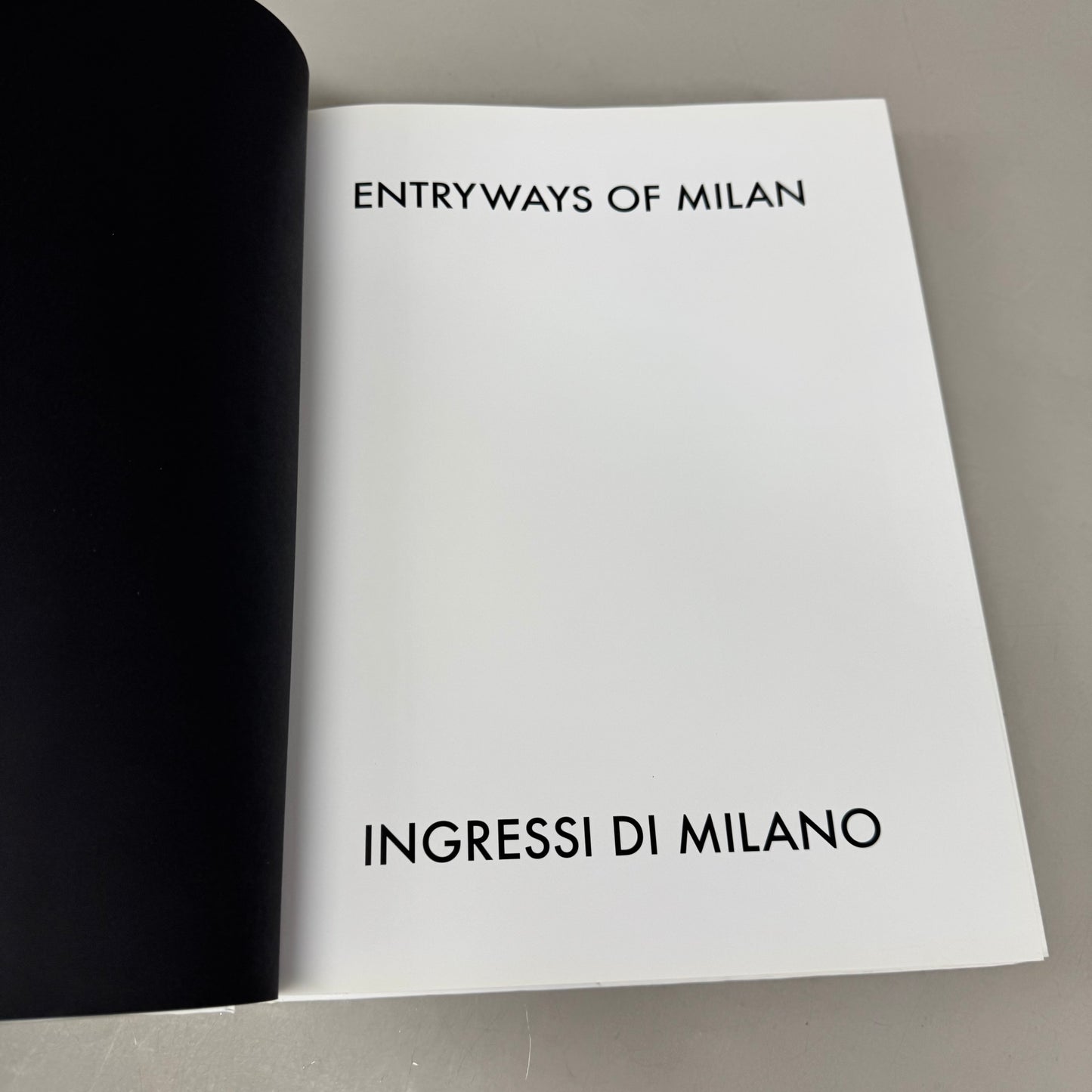ABRAMS Entryways of Milan – Ingressi Di Milano Karl Kolbitz English & Italian (New Other)