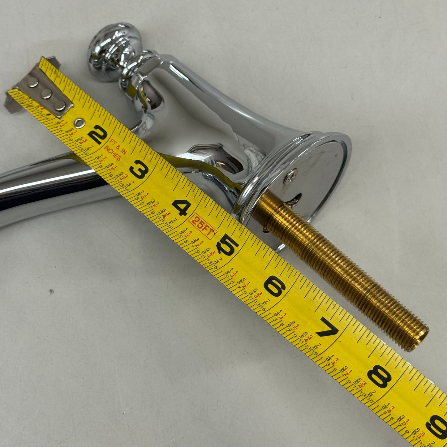 KOHLER Artifacts Widespread Bathroom Faucet Bell Spout Polished Chrome 72759-CP Without Handles