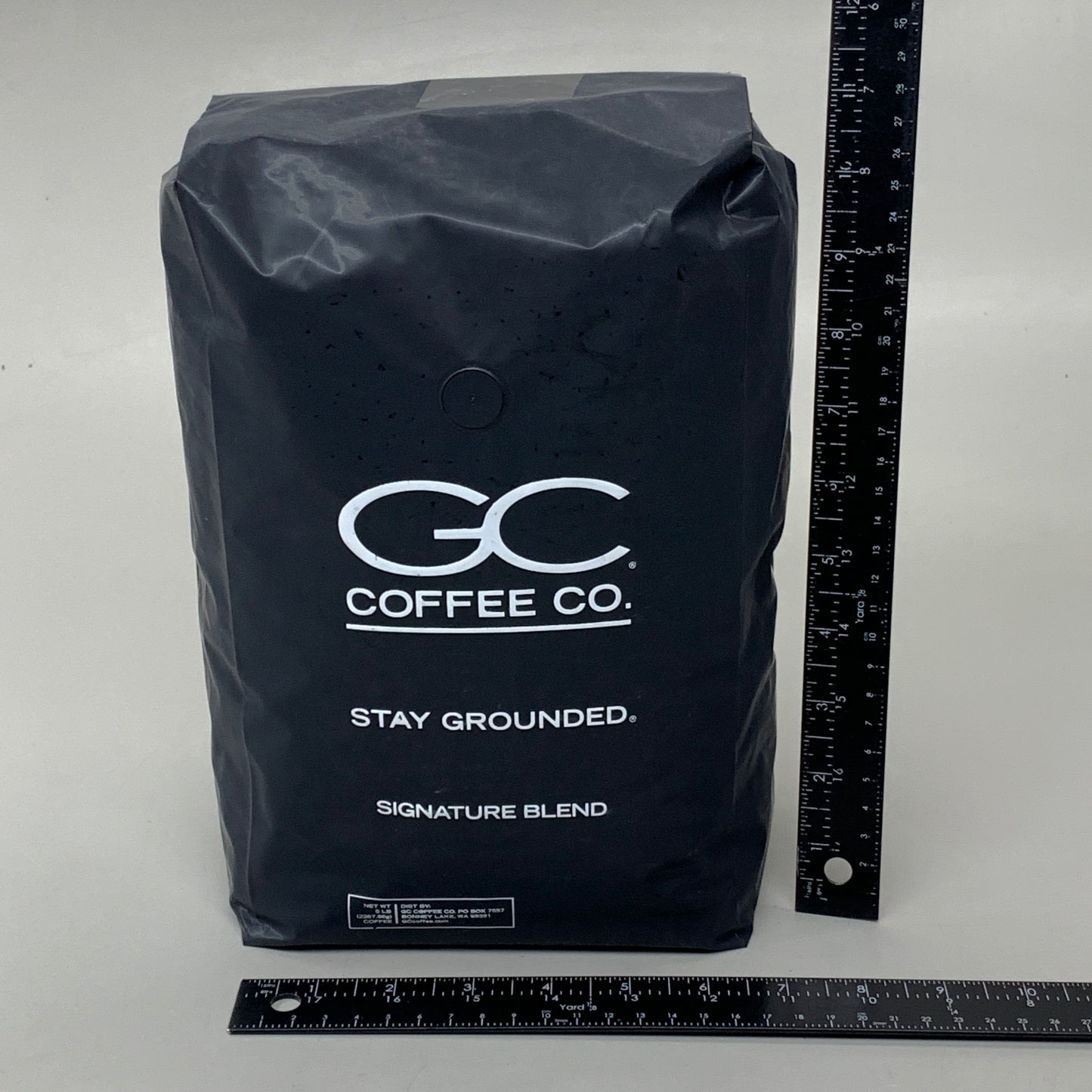 GC COFFEE CO. Stay Grounded Signature Blend Coffee Whole Beans 5 Pound Bag