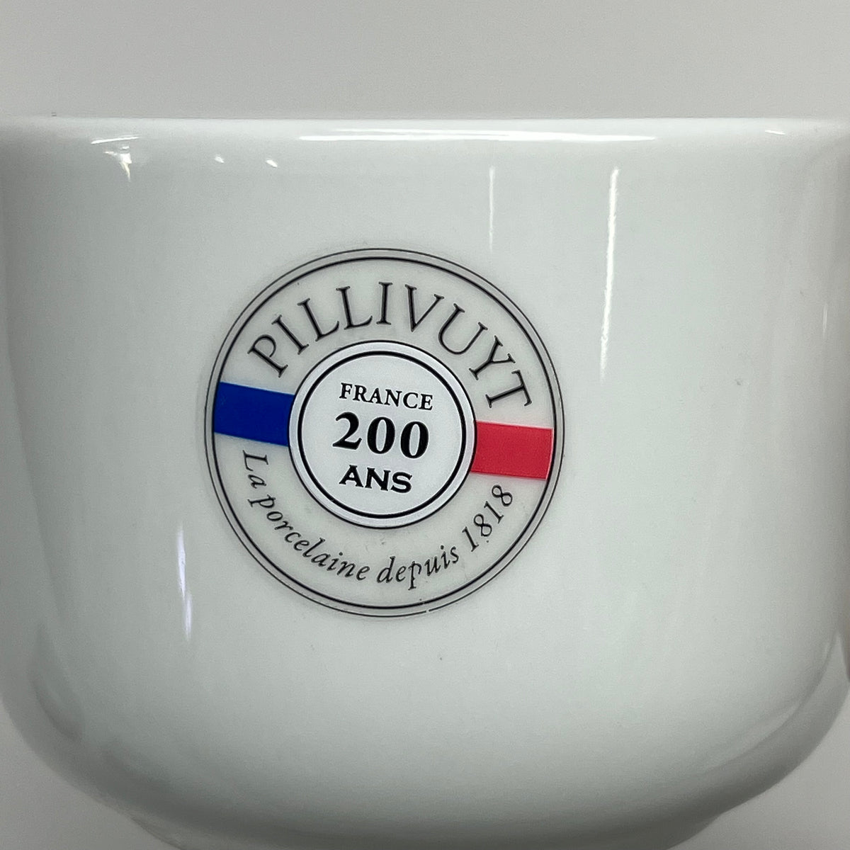 PILLIVUYT (4 PACK) Heirloom Sancerre Porcelain Breakfast Cup White 3.5 Dia 9oz