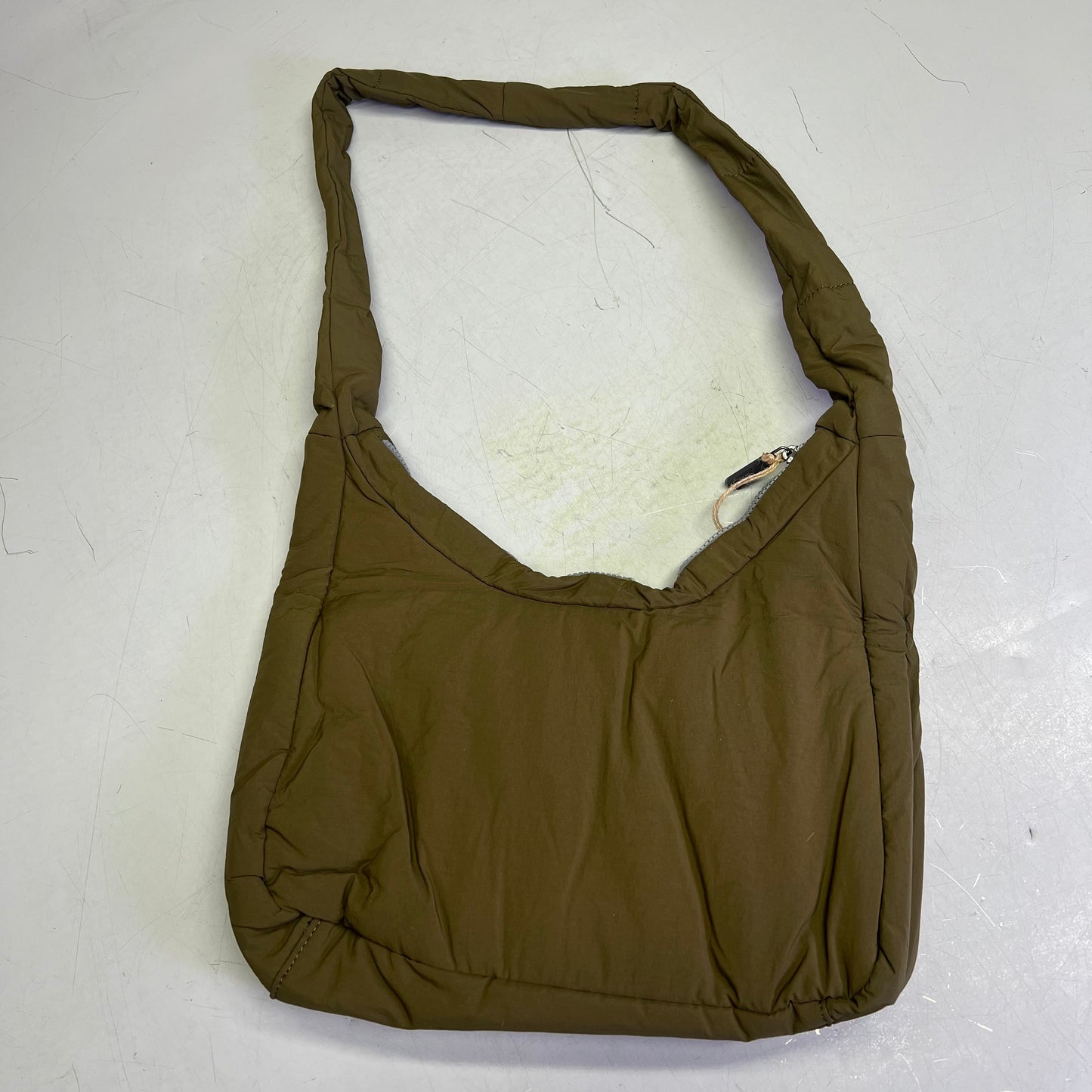 ORI LONDON Belsize Bag Made From Talson Material Medium Moss BELSMTMOS