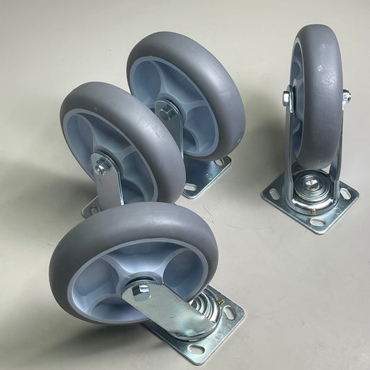 HOSPITALITY 1 SOURCE (4 PACK) 8" Semi Pneumatic Wheels for Bellman's Cart NP4G8