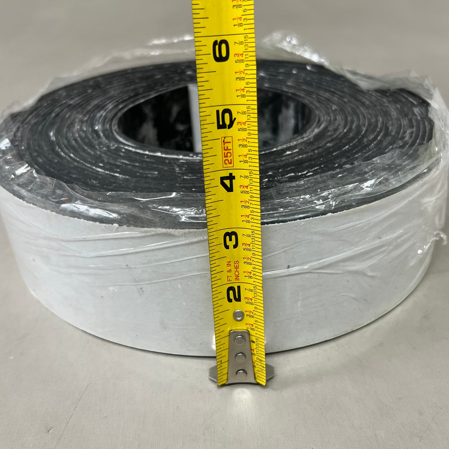 Industrial Double-Sided Foam Tape 2"x36yds Black (New Other-Slightly Dirty)