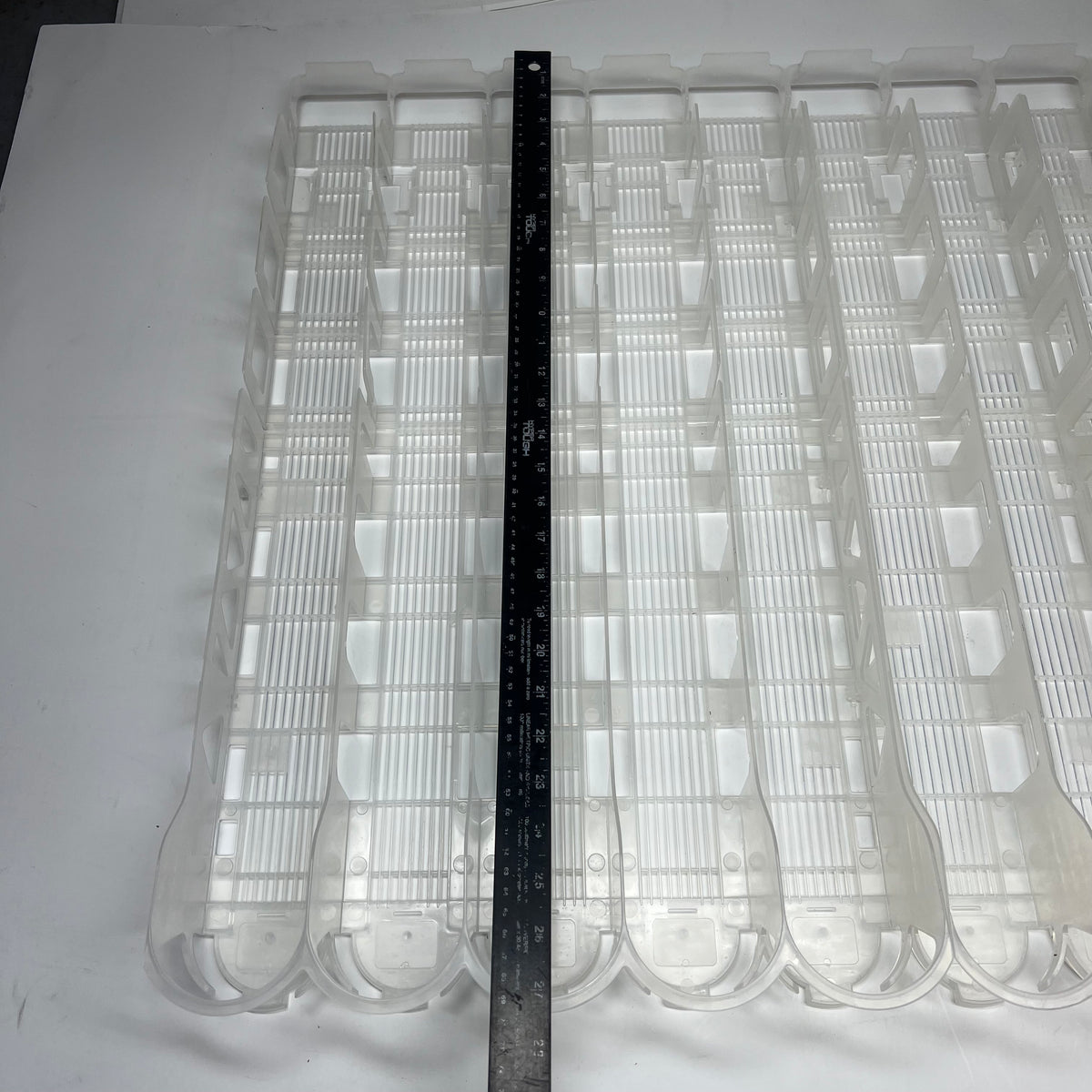 ZA@ VISI-SLIDE  Adjustable Beverage Holders for Retail & Vending Machine  Clear