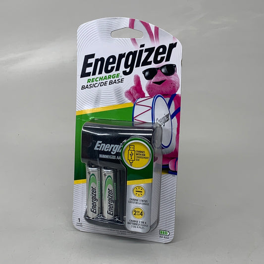 ENERGIZER 4-Battery Charger Battery Size AA and AAA w/ USB CHVCWB