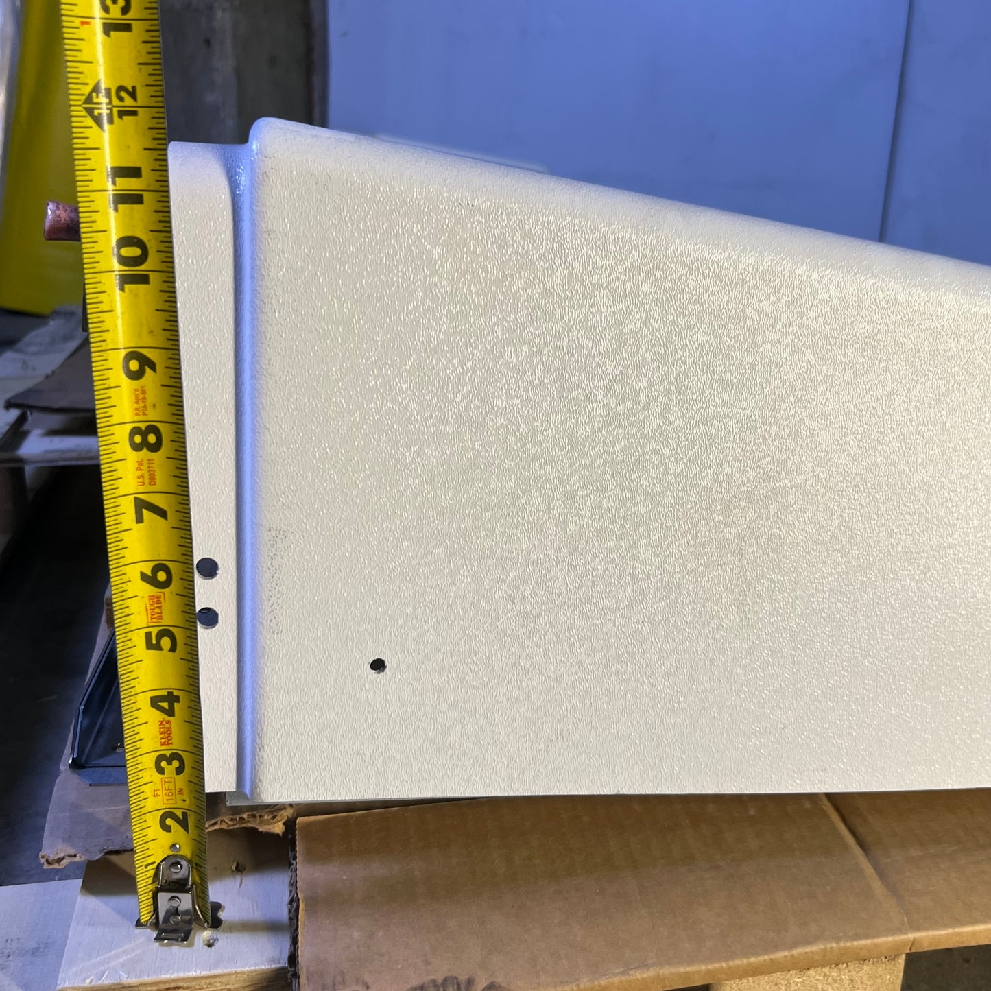 MCC White Air Conditioner Unit Sz 17"W x 59"L x 11"H
