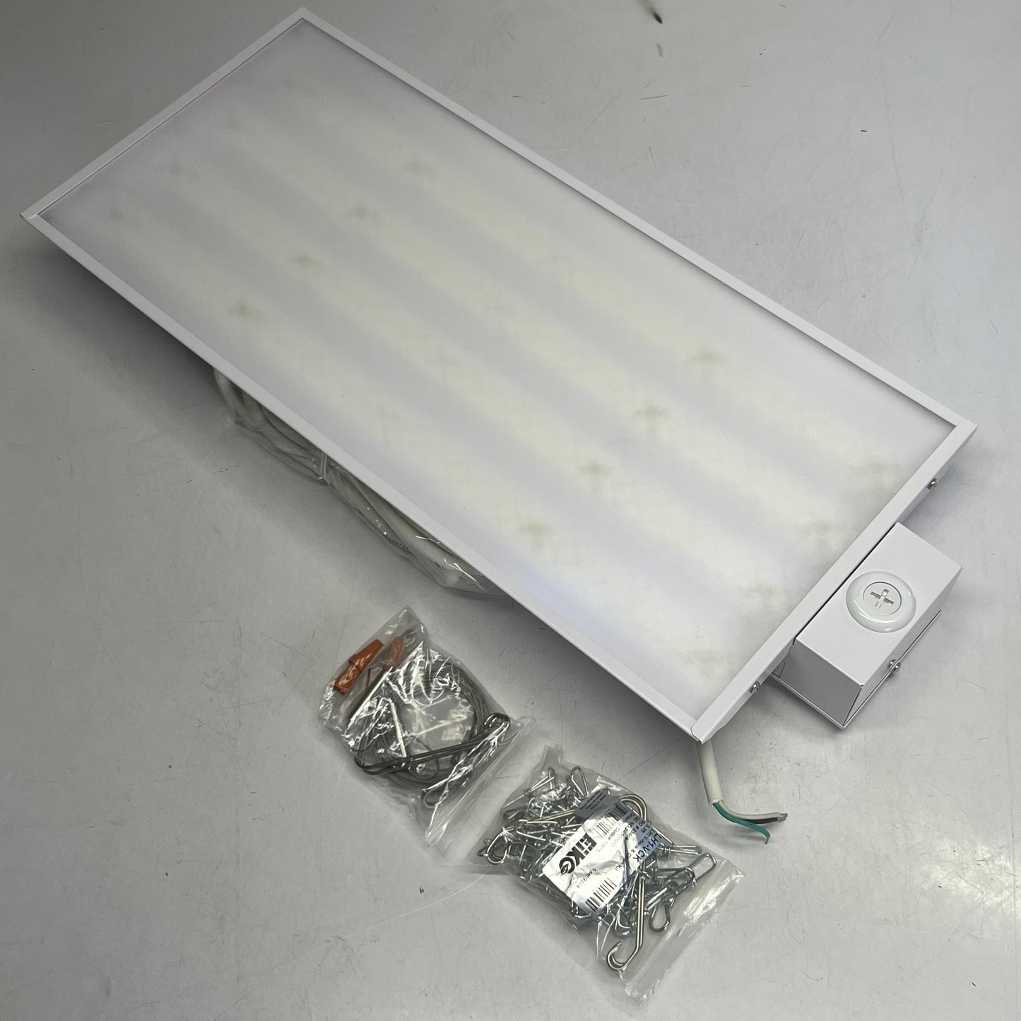 EIKO 90 Watt Linear High Bay LED Light 26.6" x 11.8" x 4.1" White LHS1-PS90-8FCCT-HDIM-VCK