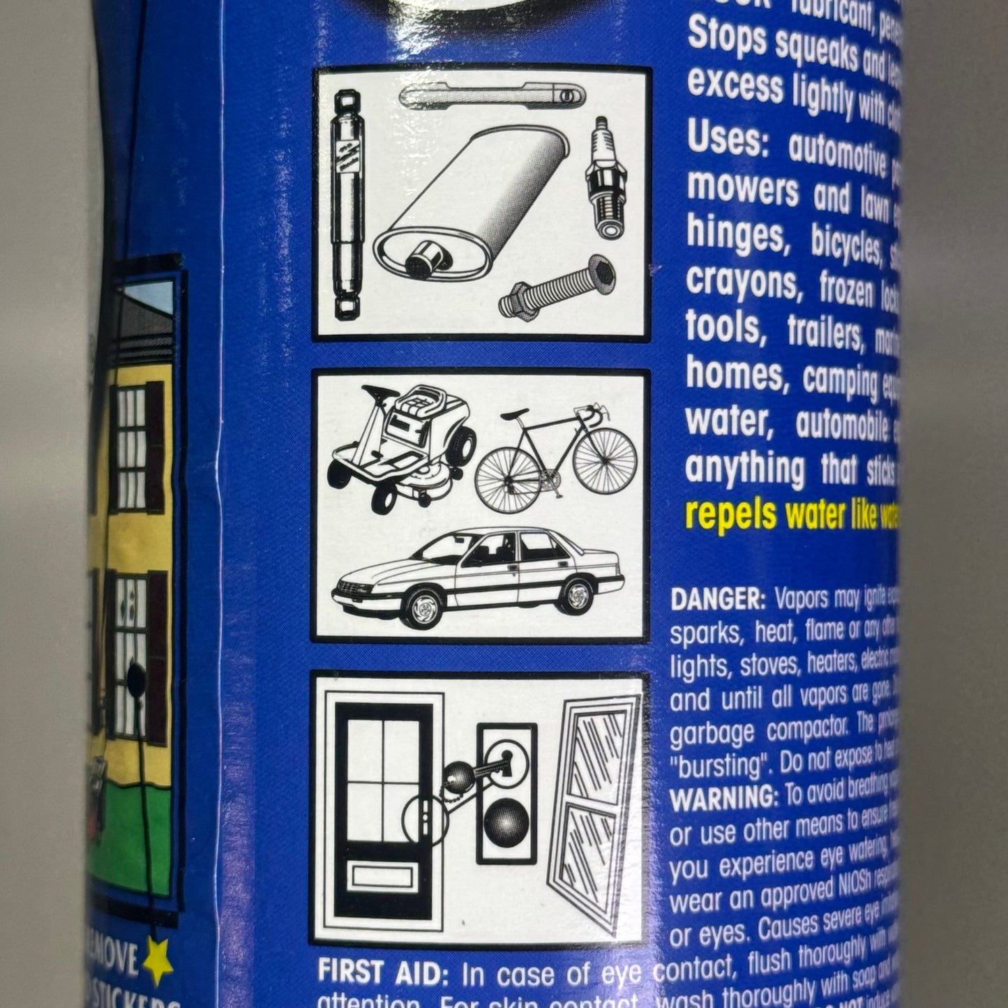 RUSTY DUCK (2 PACK) Lubricates Door, Hinges, Windows & Locks 10 oz