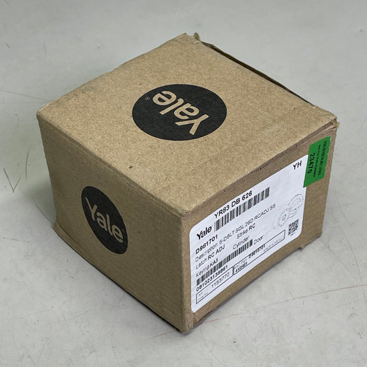 YALE 83 Select Double Cylinder Deadbolt Satin Chrome YH Collection YR83 DB 626