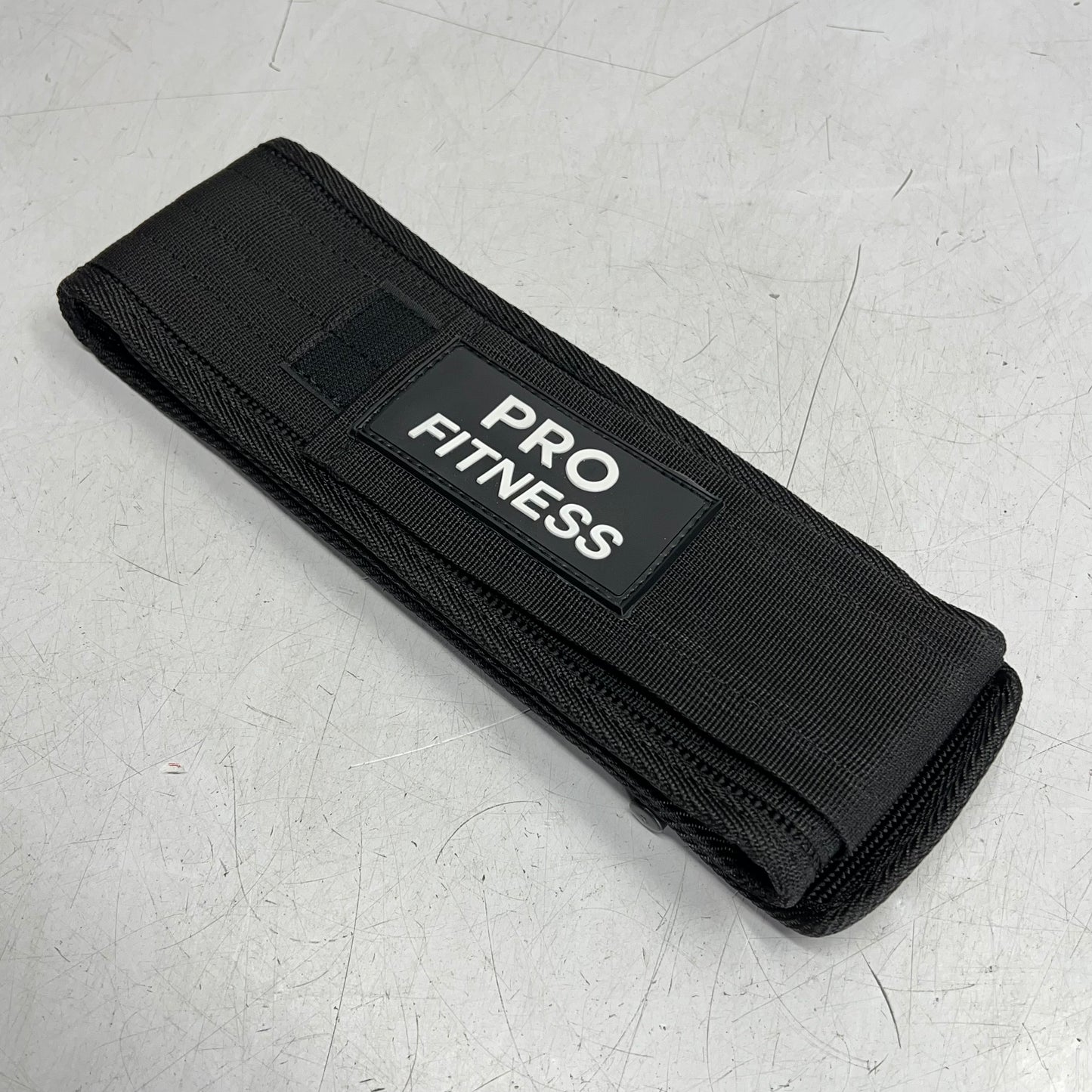 PRO FITNESS Weight Lifting Support Belt  Unisex Sz L Black X001R392UJ