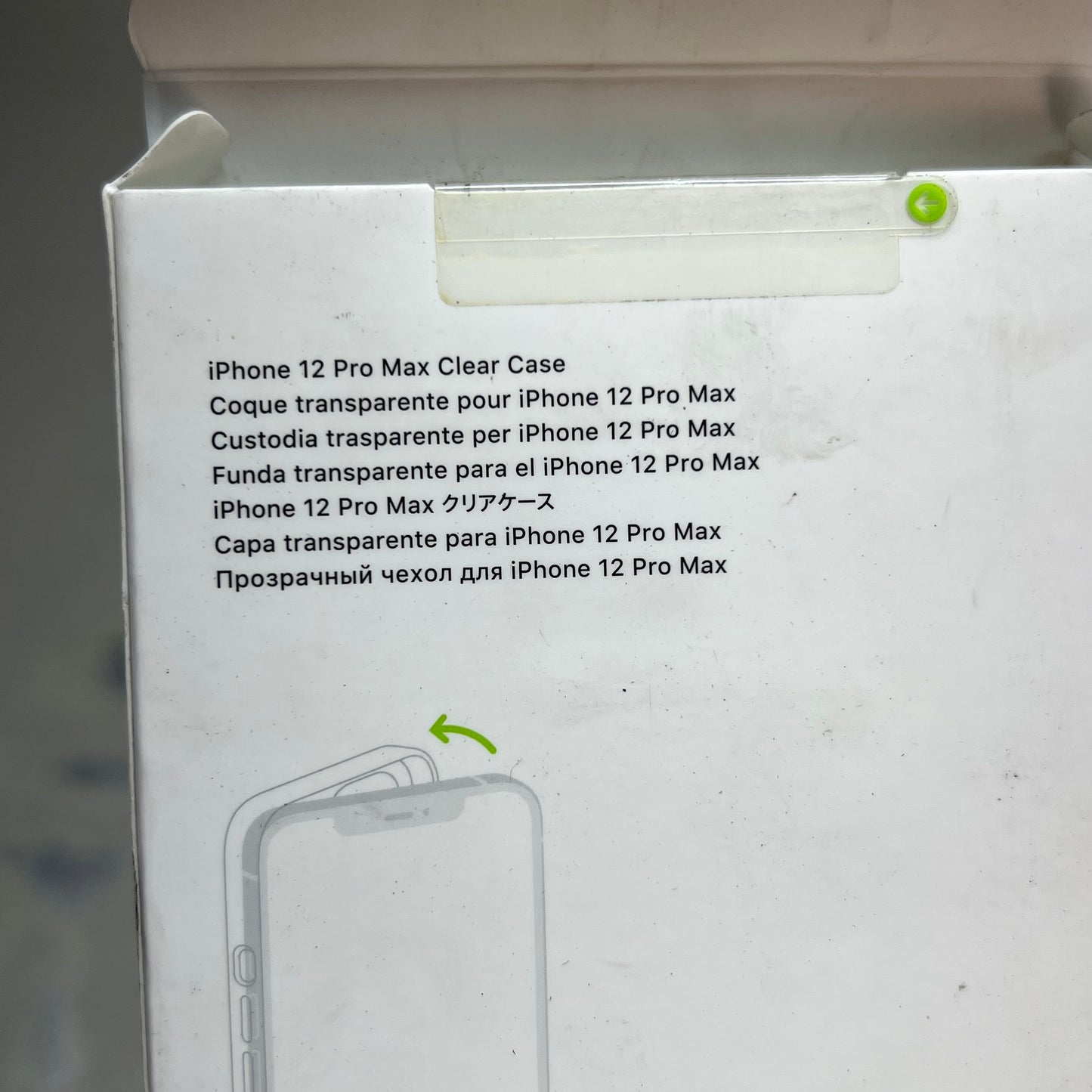 APPLE Polycarbonate IPhone 12 Pro Max MagSafe Case Clear MHLN3ZM/A (Return)