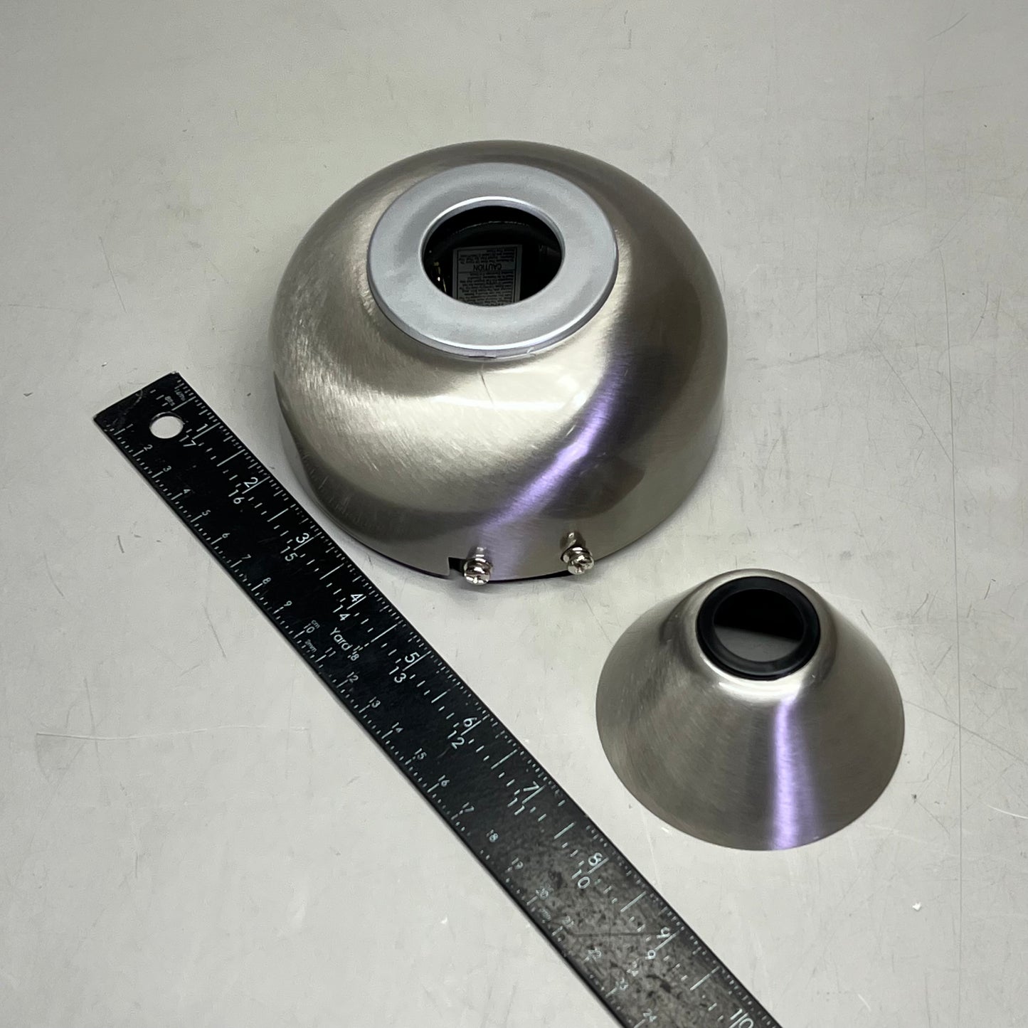 TRANSGLOBE Cappleman Energy Star 5-Blade Ceiling Fan Brushed Nickel F-1020-ES BN