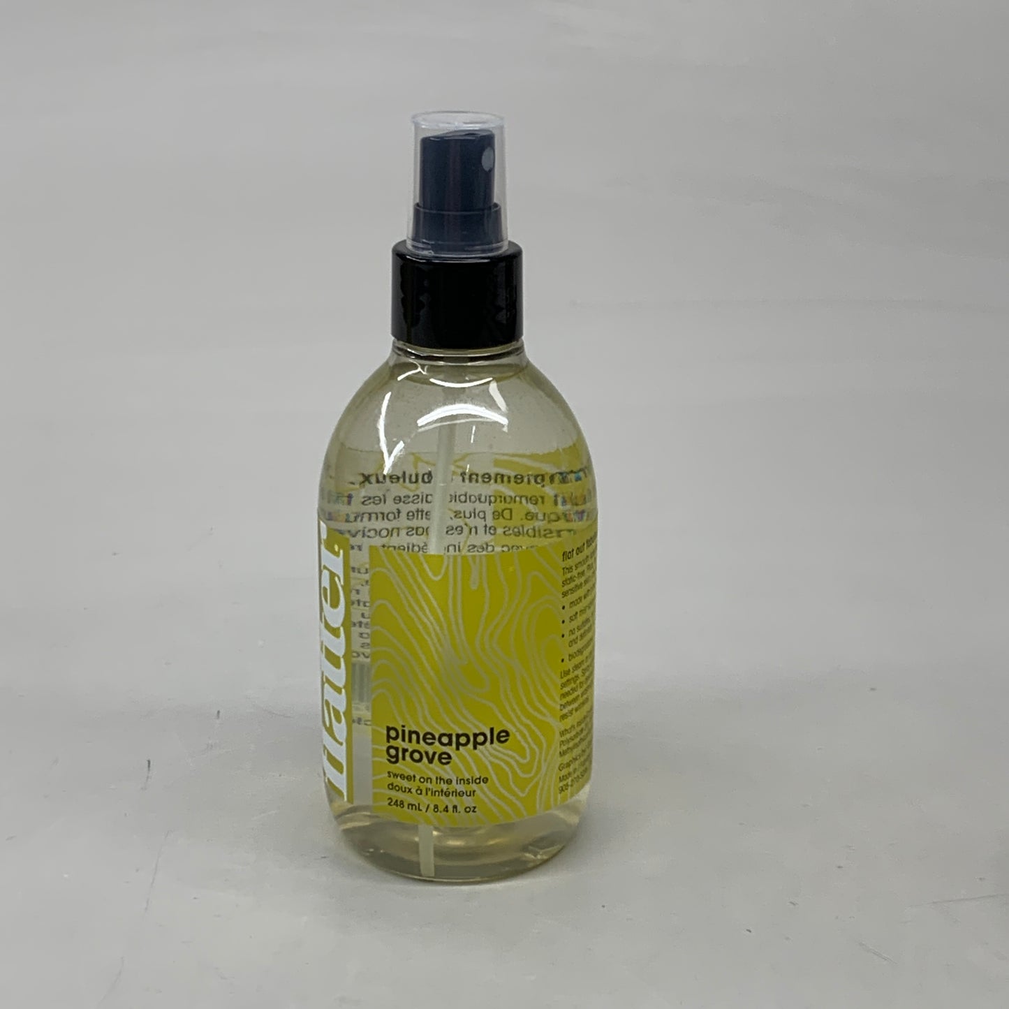 FLATTER (2 PACK) Pineapple Grove Smoothing Fabric Spray 8.4 fl oz R-F08P