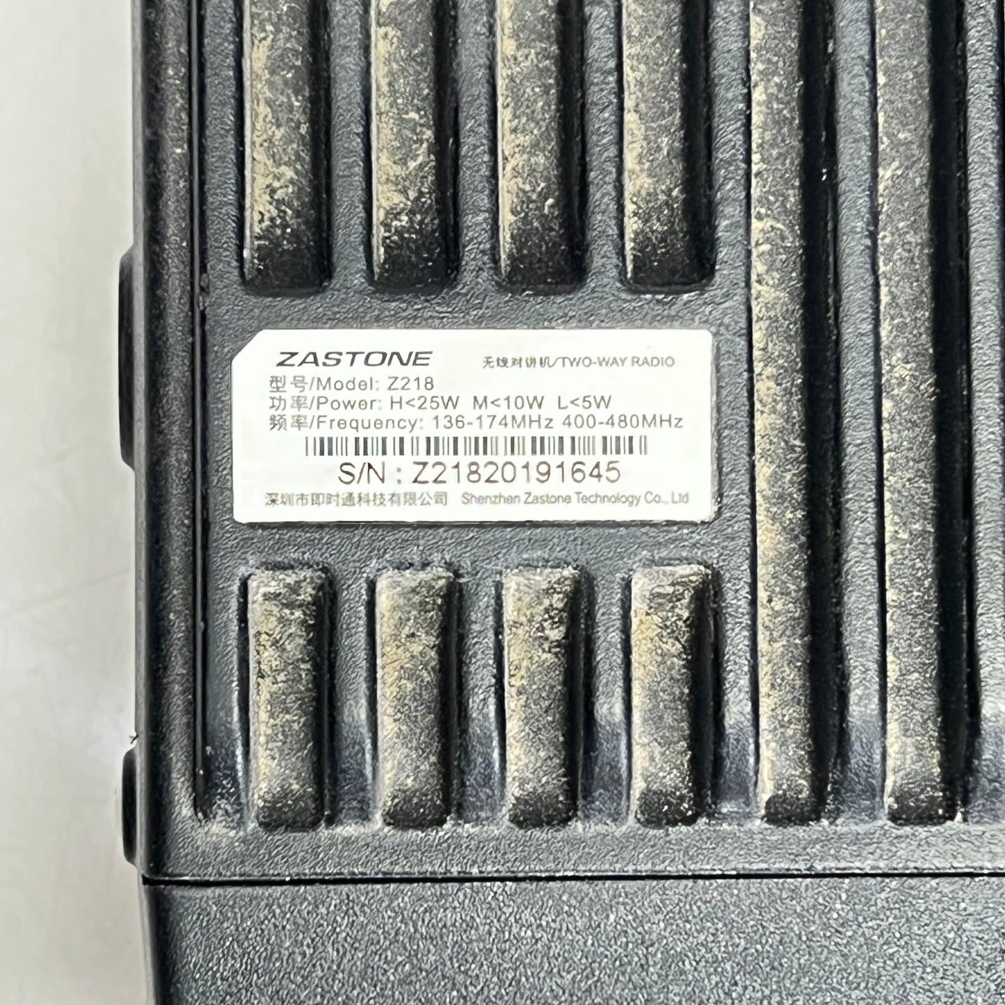 ZA@ ZASTONE Mobile Radio 25w Dual Band Mini Car Transceiver & Walkie Talkie Z21820191645 (New Other)