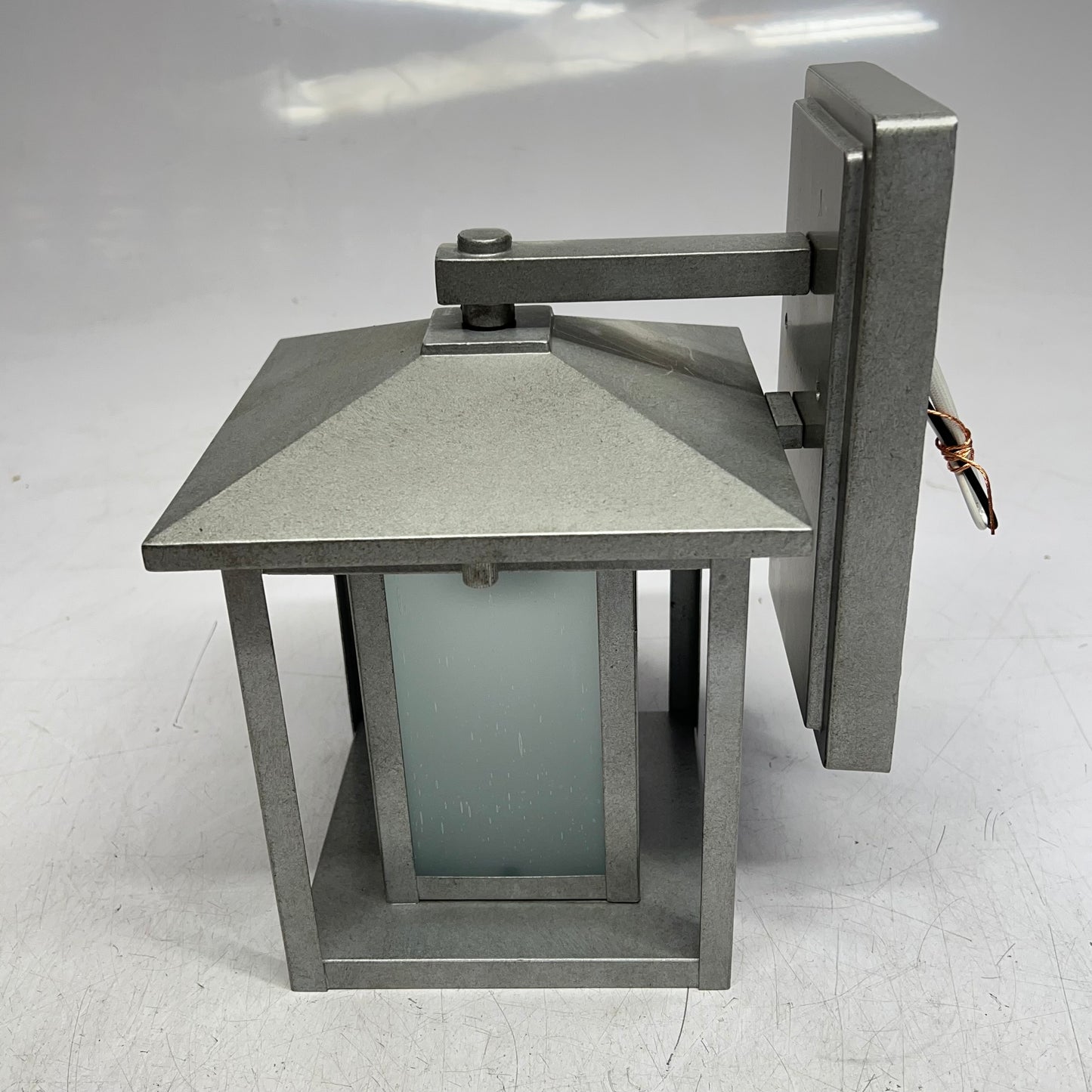 GENERATION LIGHTING  1-light Outdoor Wall Mount Lantern 3000K Grey 89029EN3-57