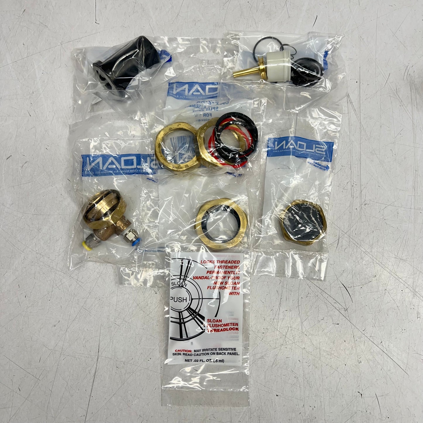 SLOAN Concealed Sensor Hardwired Water Closet 1.28 GPF Brass 152 ESS TM0