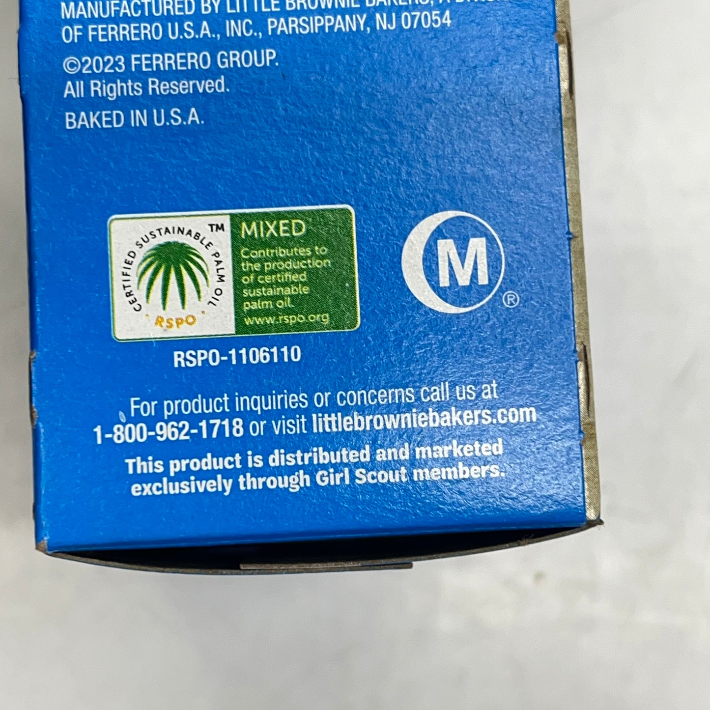 LITTLE BROWNIE BAKERS (2 PACK) Girl Scout Trefoils Cookies 9 Oz BB 06/26