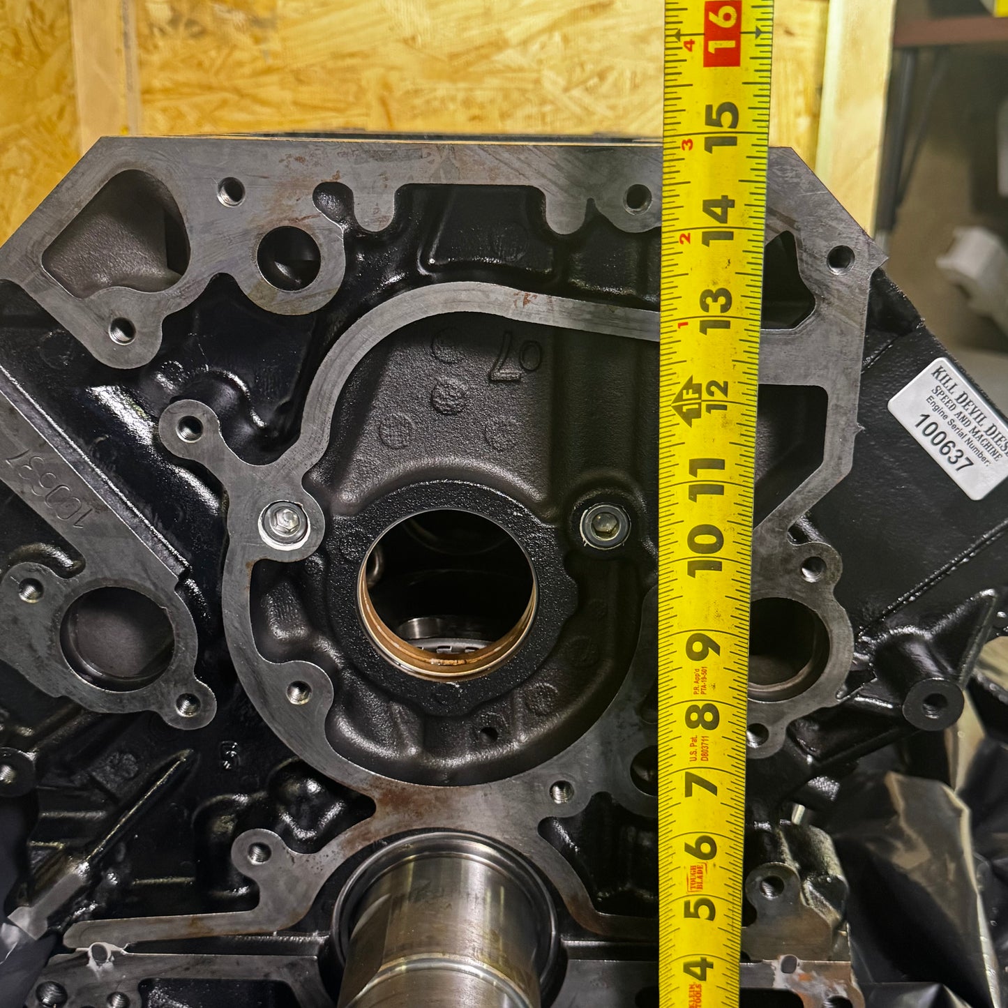 KILL DEVIL DIESEL Machined Engine 6.4 Powerstroke Builder Series Short Block 100637