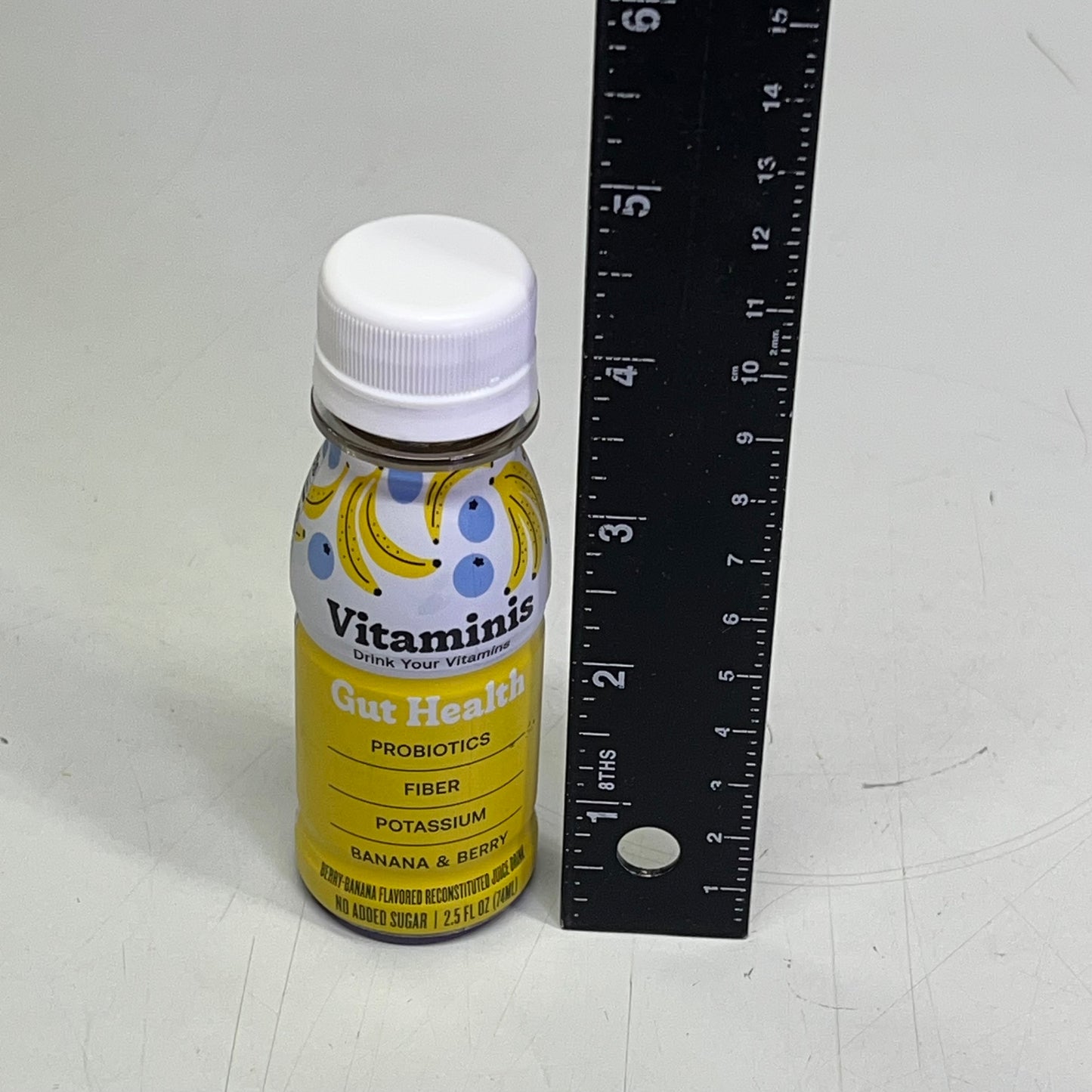 VITAMINIS (12 PACK) Gut Health Banana & Berry Flavor 100% Vegan BB 03/27