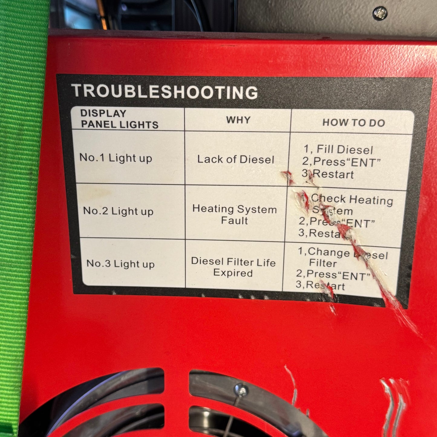 TUFF TECHNIK 4000 PSI Mobile Industrial Gas-Powered Pressure Washer with Hot Water Burner HQ2815 (New Other, Cosmetic Damaged)