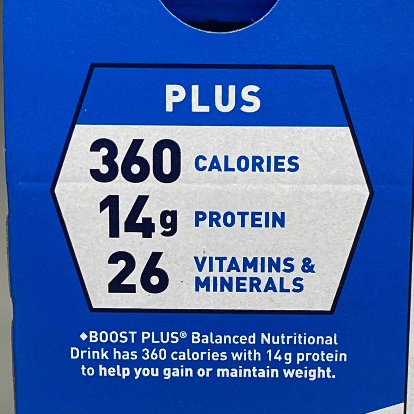 ZA@ BOOST Plus (24 PACK) Very Vanilla Balanced Nutrition Drink 8 fl oz Bottles BB 11/24