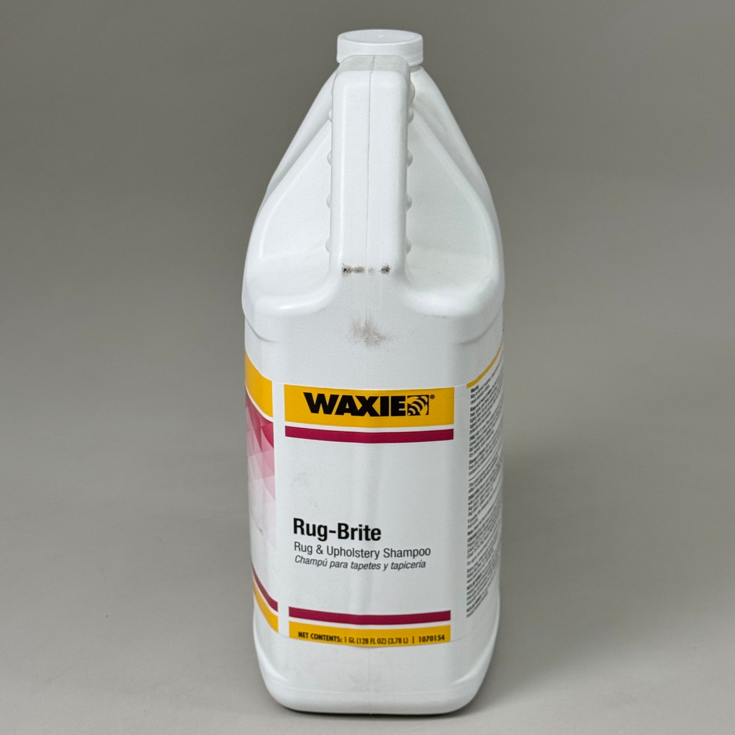 WAXIE (4 PACK!) Rug-Brite Rug & Upholstery Shampoo 1 Gal Each White 1070154