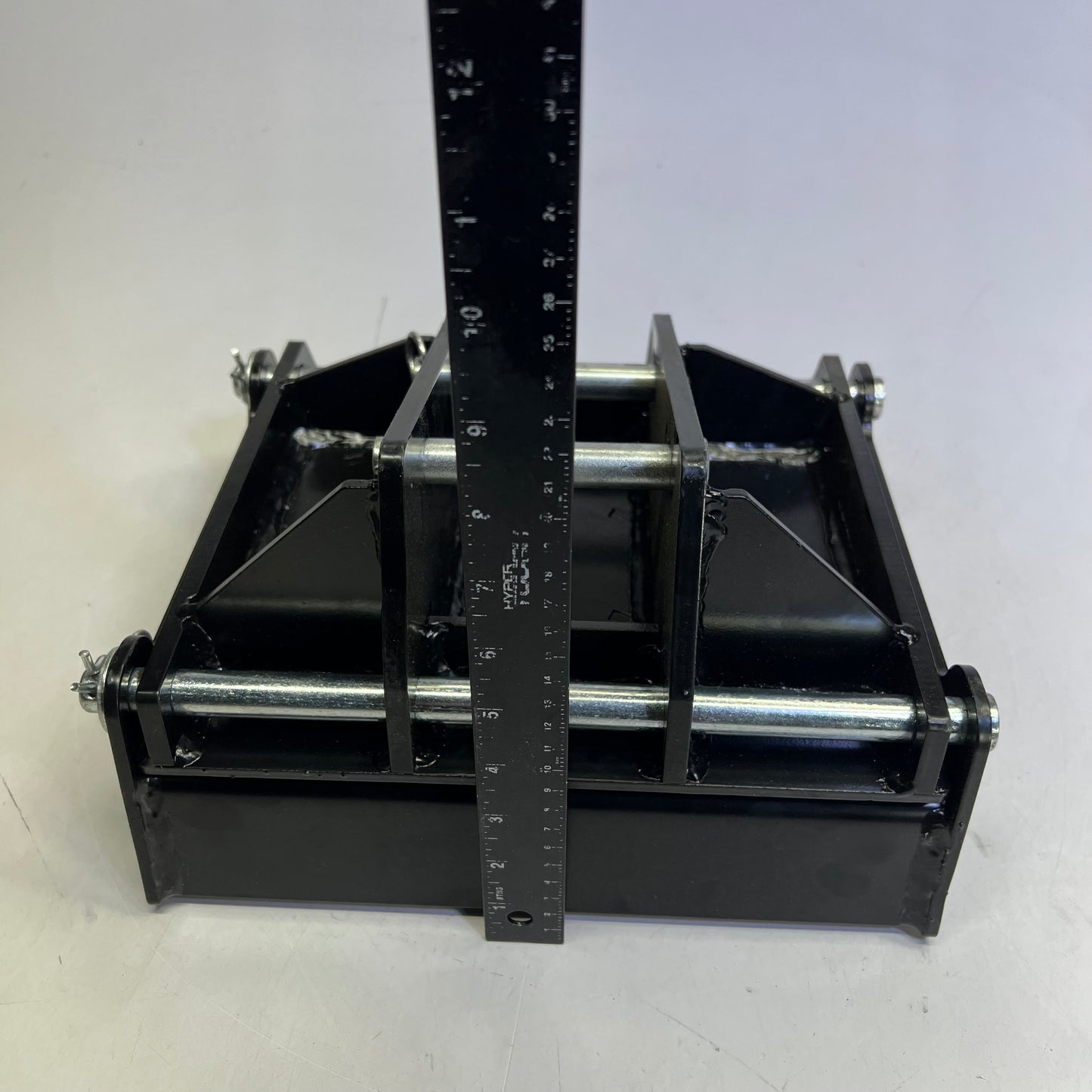 Mechanical Quick Hitch Coupler Attachment for Mini Excavator Mb-500 Black 31312