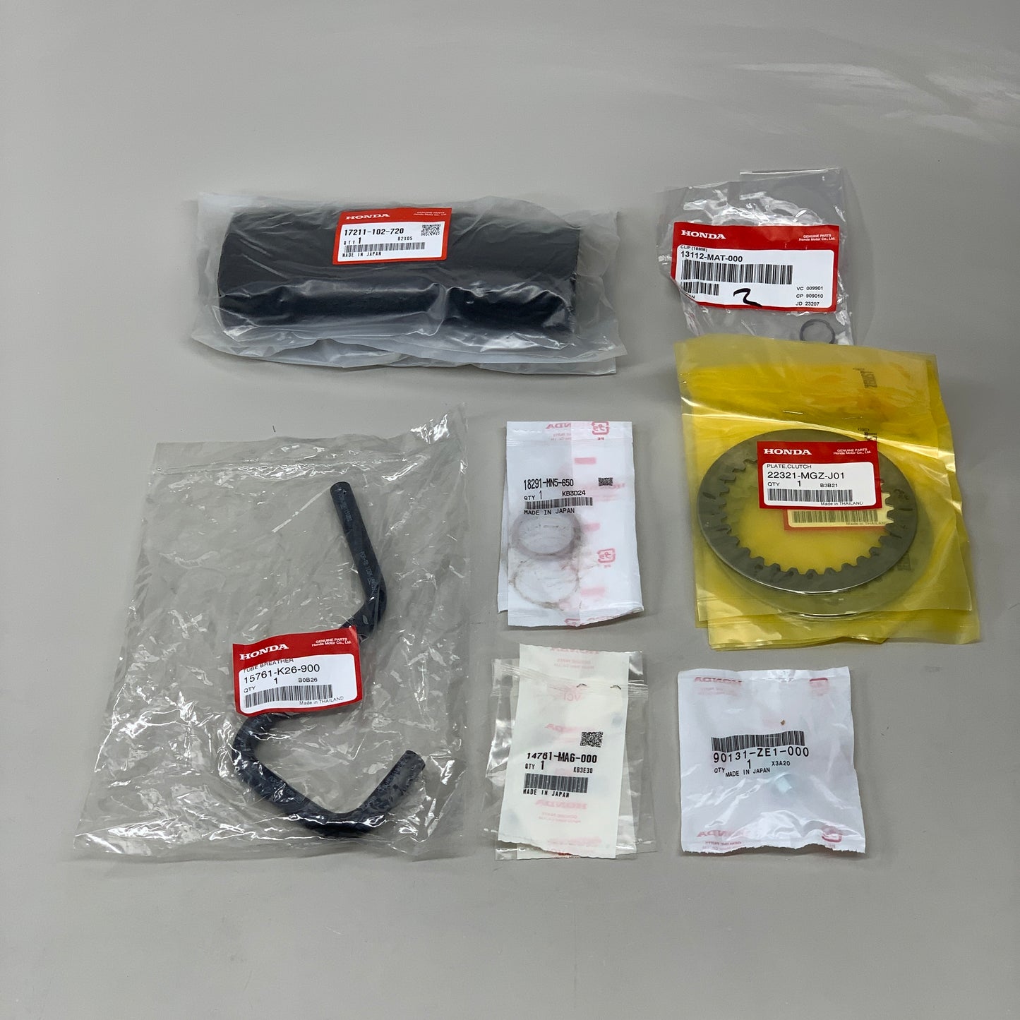 HONDA OEM 25 PACK! Miscellaneous Bulk Parts Lot for Dirt Bike, ATV or SIde-by-Side