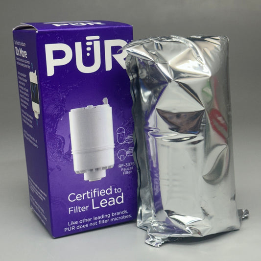 PUR Faucet Mount Water Filter Certified to Filter Lead RF-3375 (Damaged Box)