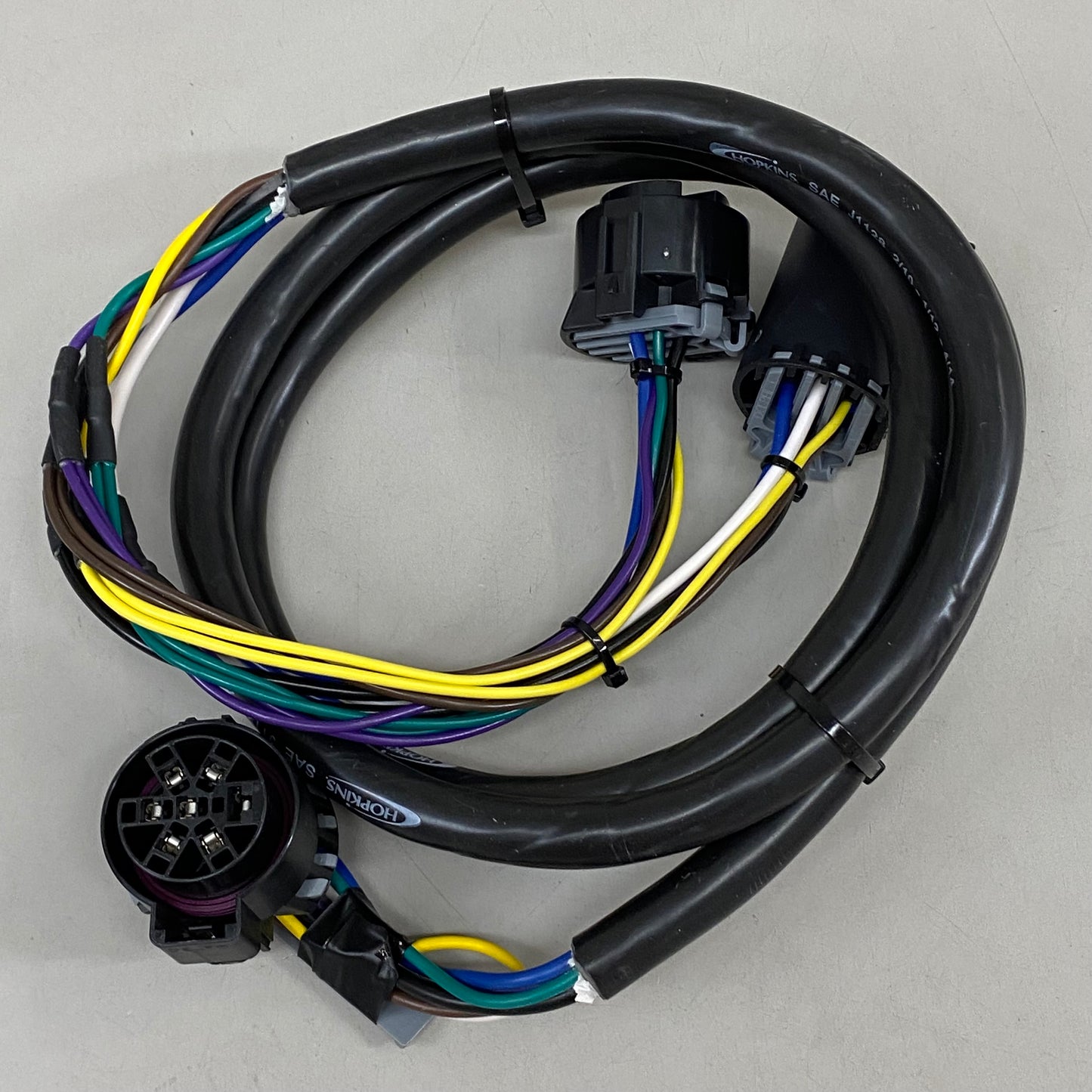 BLUE OX 5th Wheel & Gooseneck Trailer Wiring Kit  Black  BX88356 (New Other- Distressed Packaging)