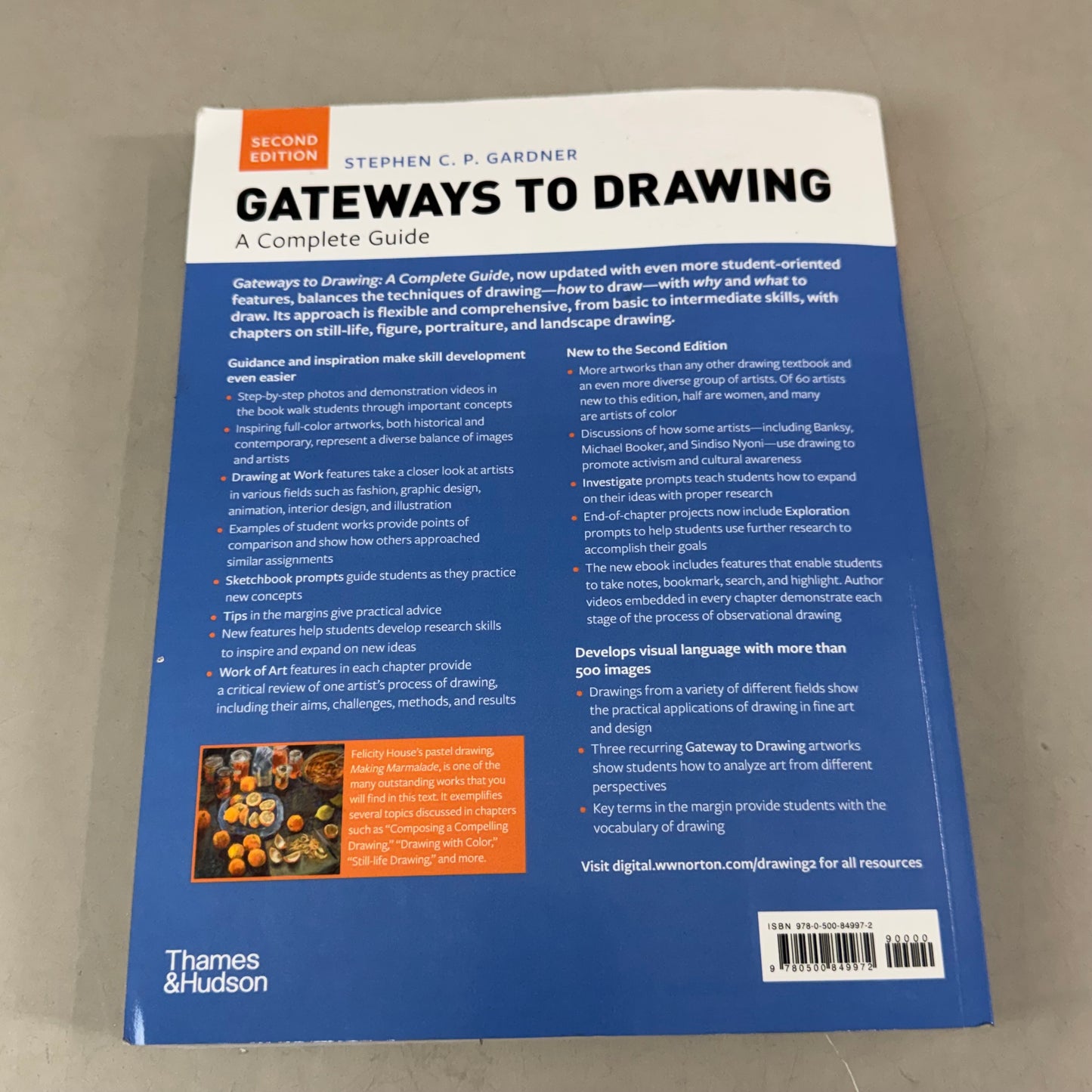 THAMES&HUDSON Gateways to Drawing: a Complete Guide Stephen C. P Gardner 2nd Edition