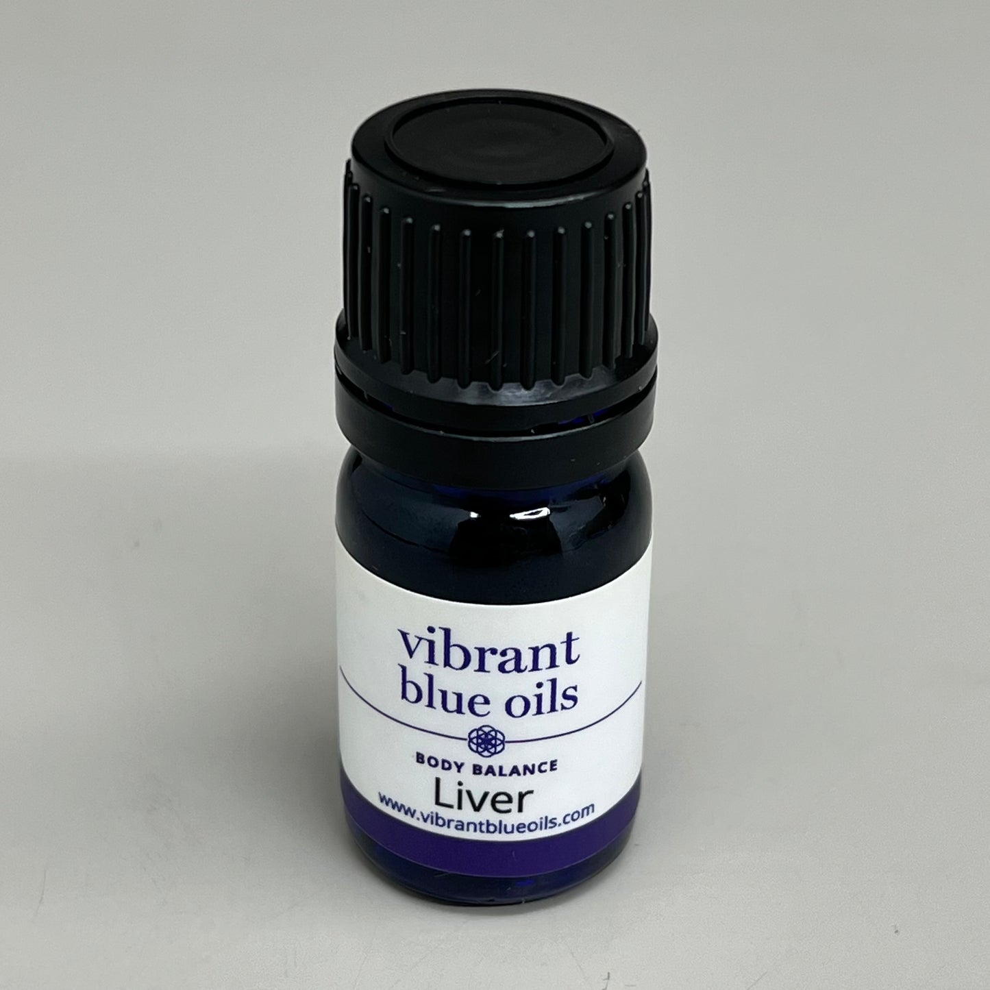 VIBRANT BLUE OILS Therapeutic Body Balance Liver Organic Essential Oil 5 mL