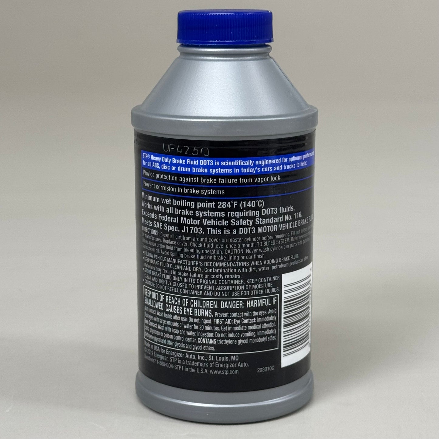 STP (5 PACK) Heavy Duty Brake Fluid Dot 3 Disc or Drum Brake System 12floz 18669