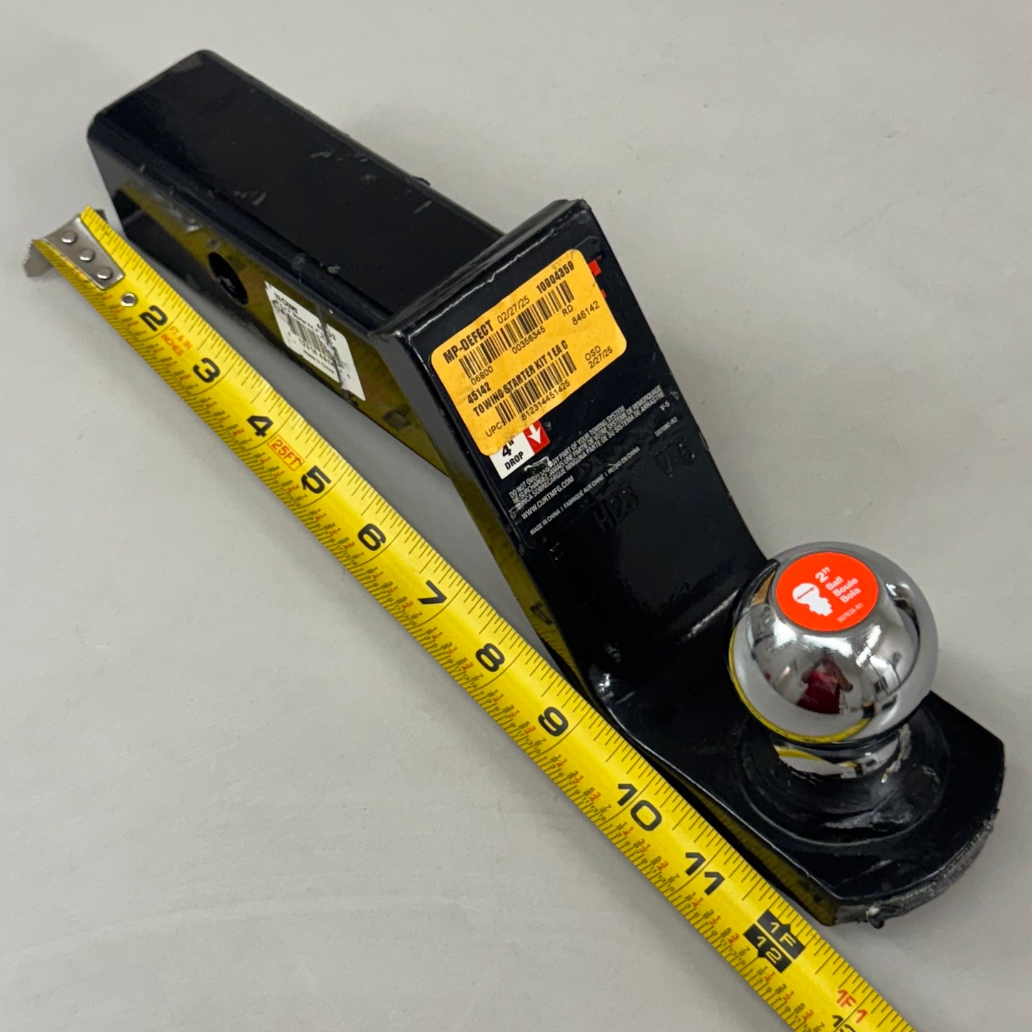 CURT Towing Starter Kit W/ Hitch Lock & Keys Included 45142 (As-Is )